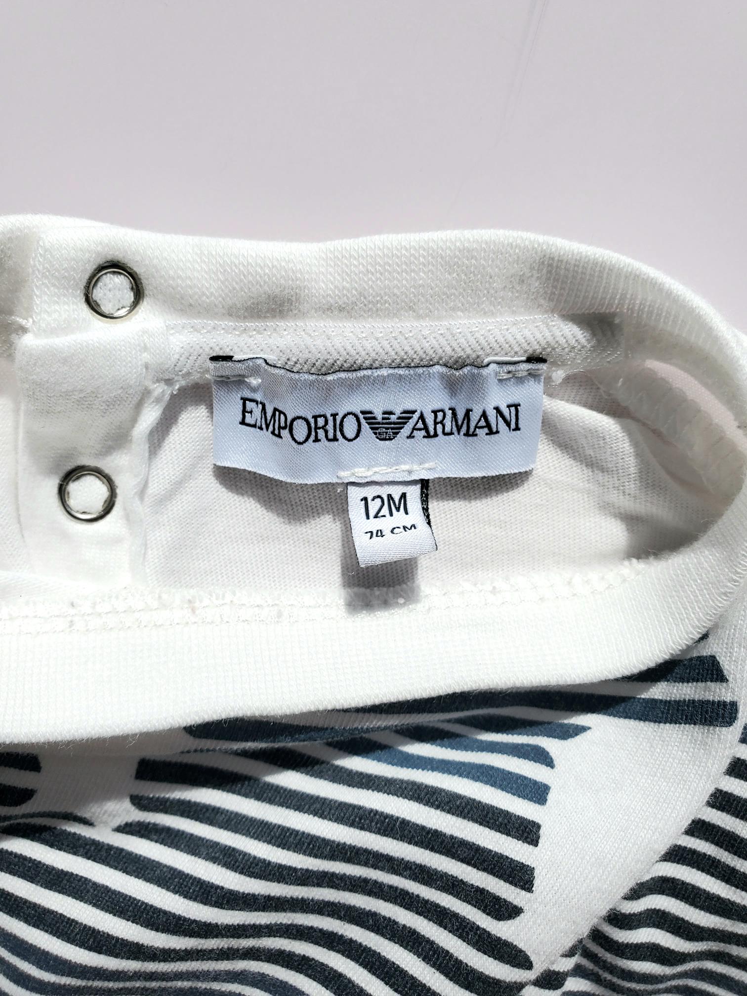Emporio Armani Logo Tee (Size 1)