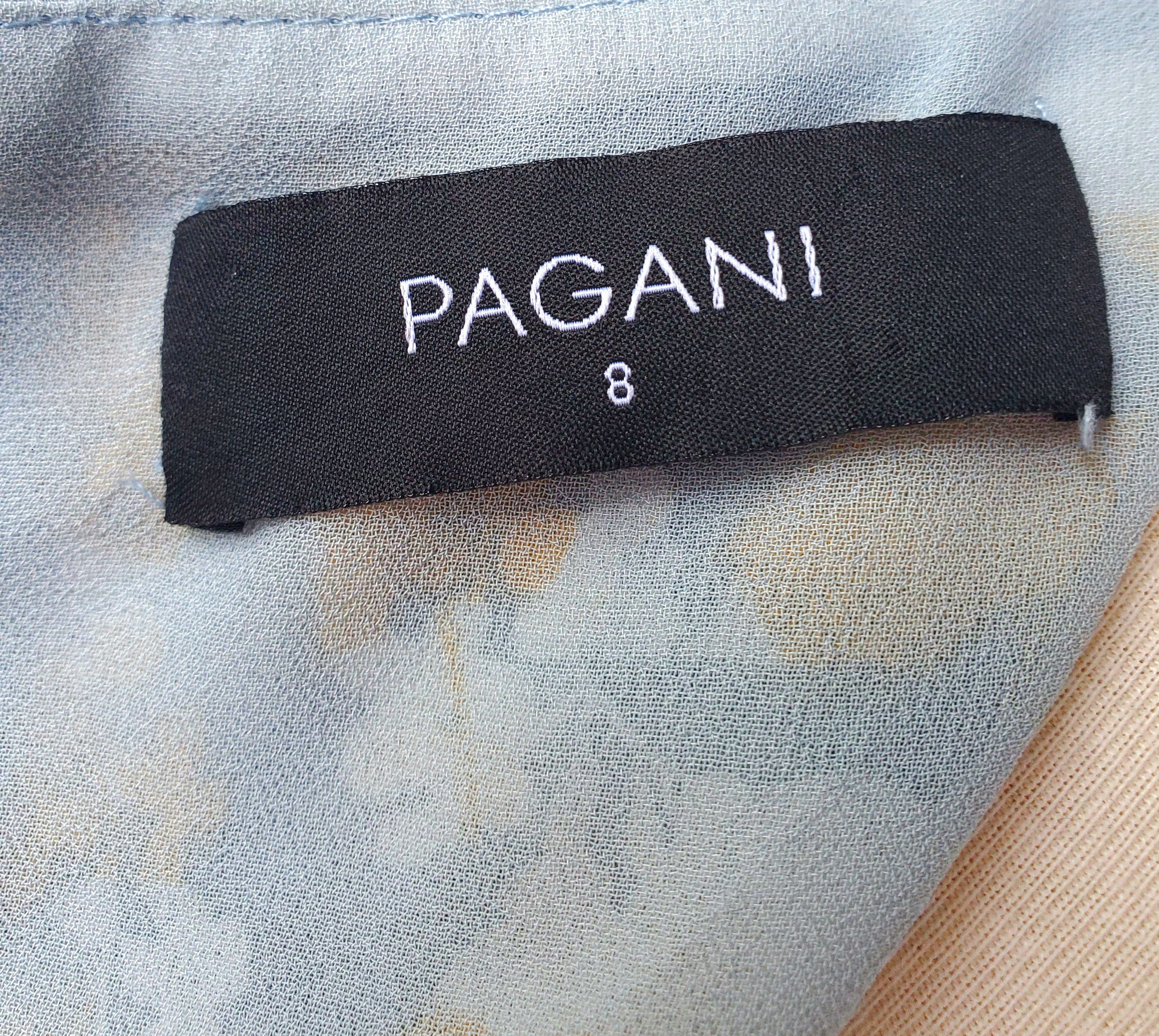 Pagani Ruffle Playsuit with Belt (Size 8)