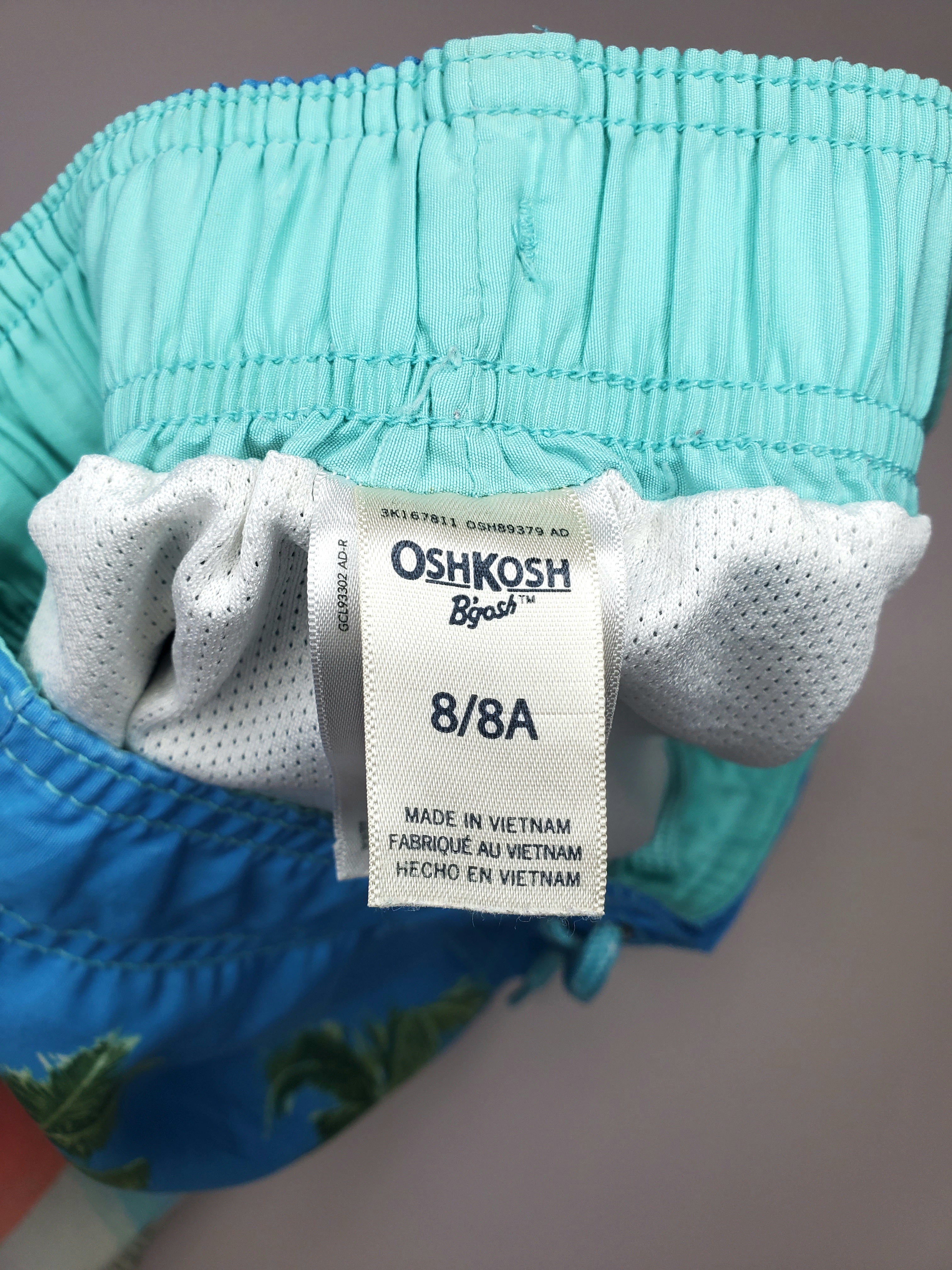 Oshkosh B'gosh Island Swim Shorts (Size 8 years)