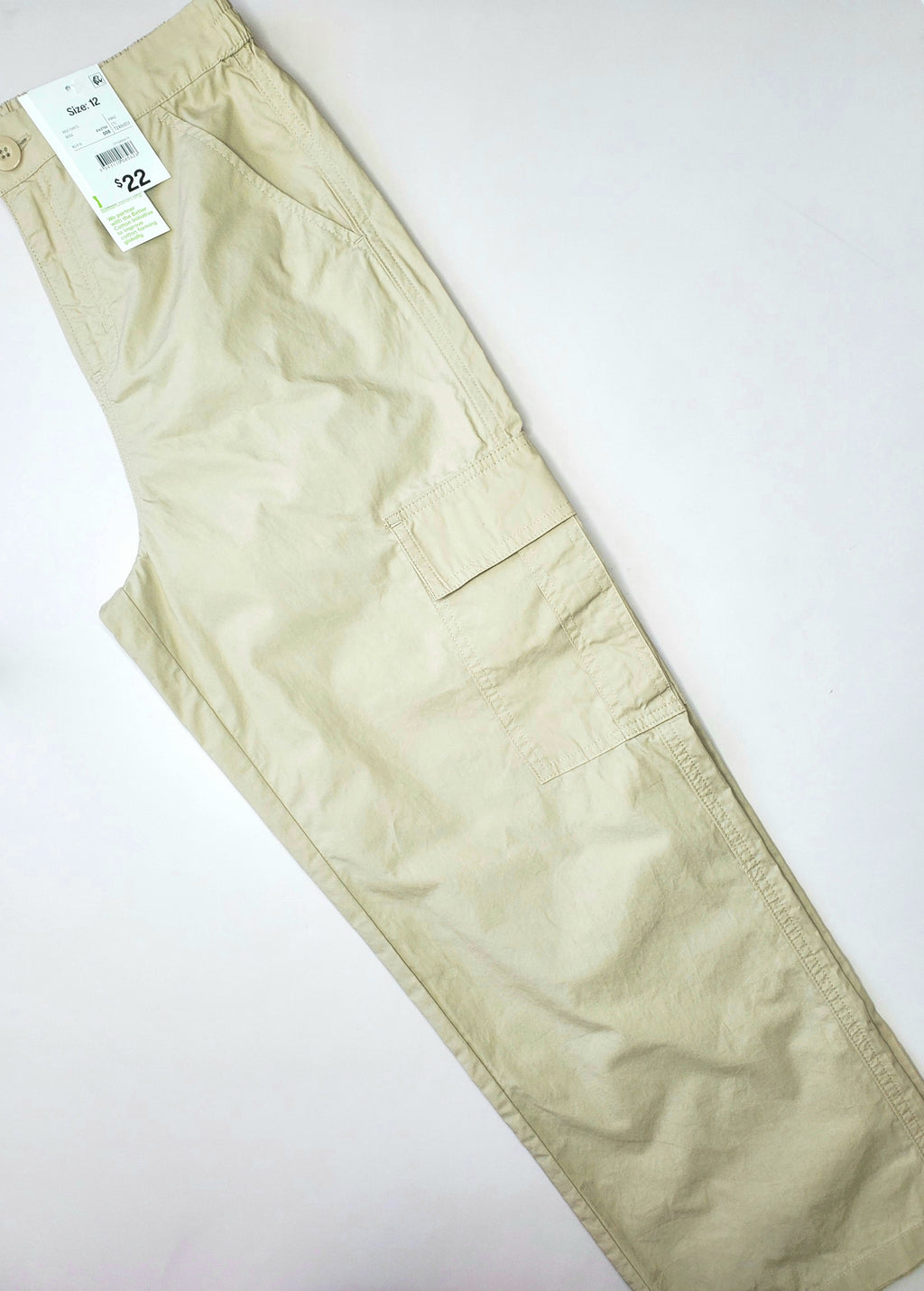 Anko Cargo Pants NEW (Size 12 years)