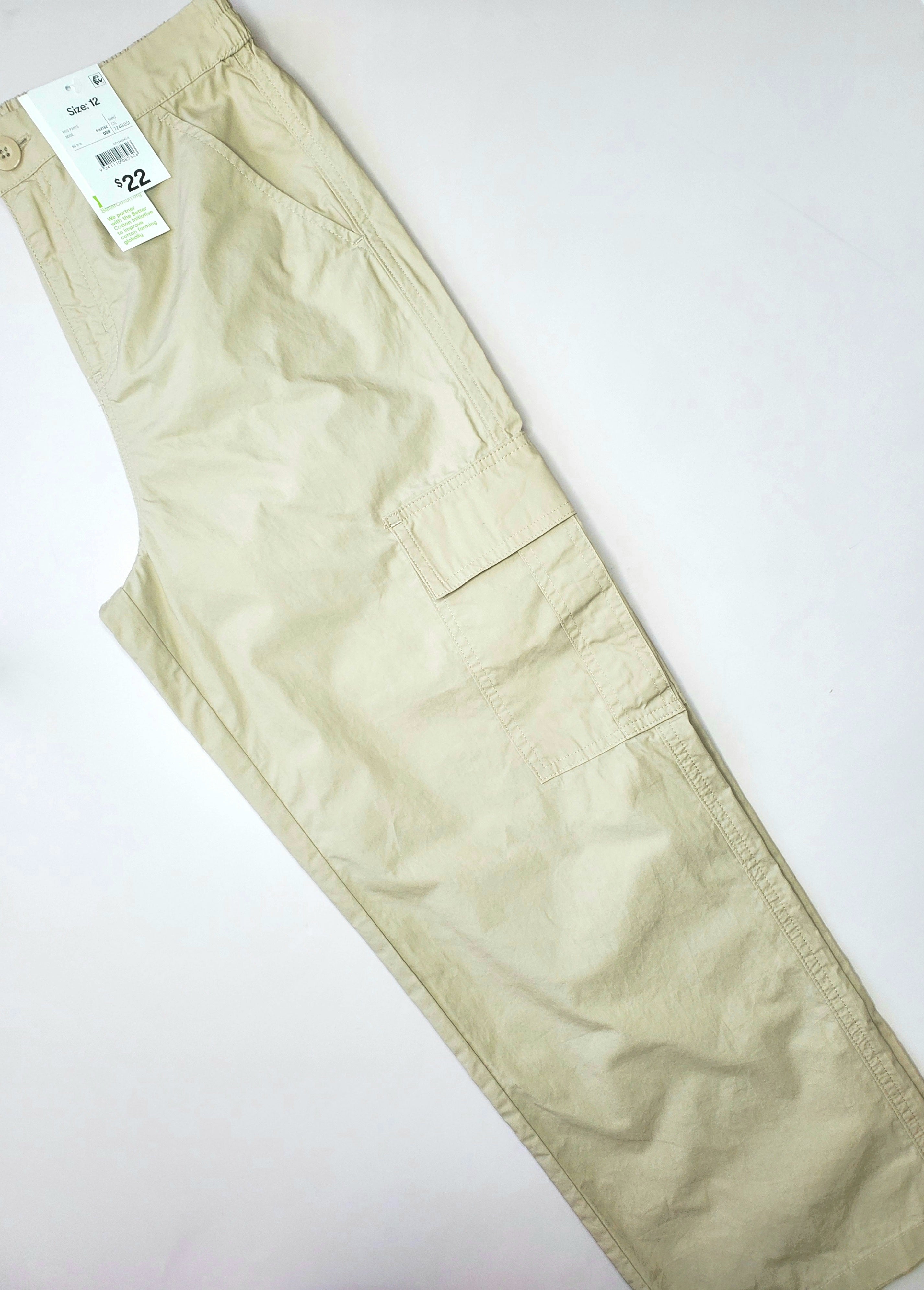 Anko Cargo Pants NEW (Size 12 years)