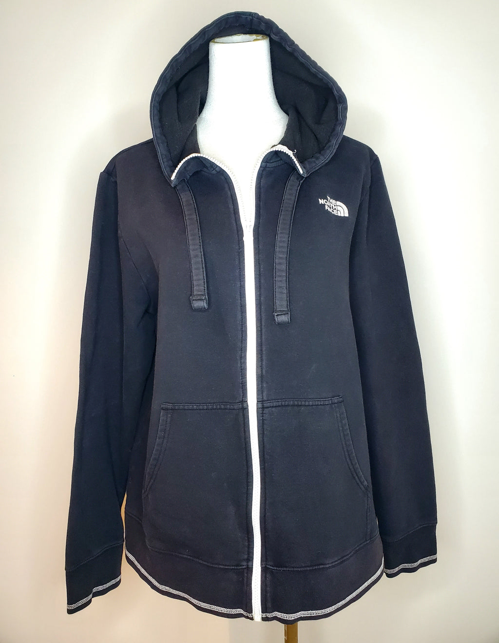 The North Face Casual Full-Zip Hoodie (Size 14)
