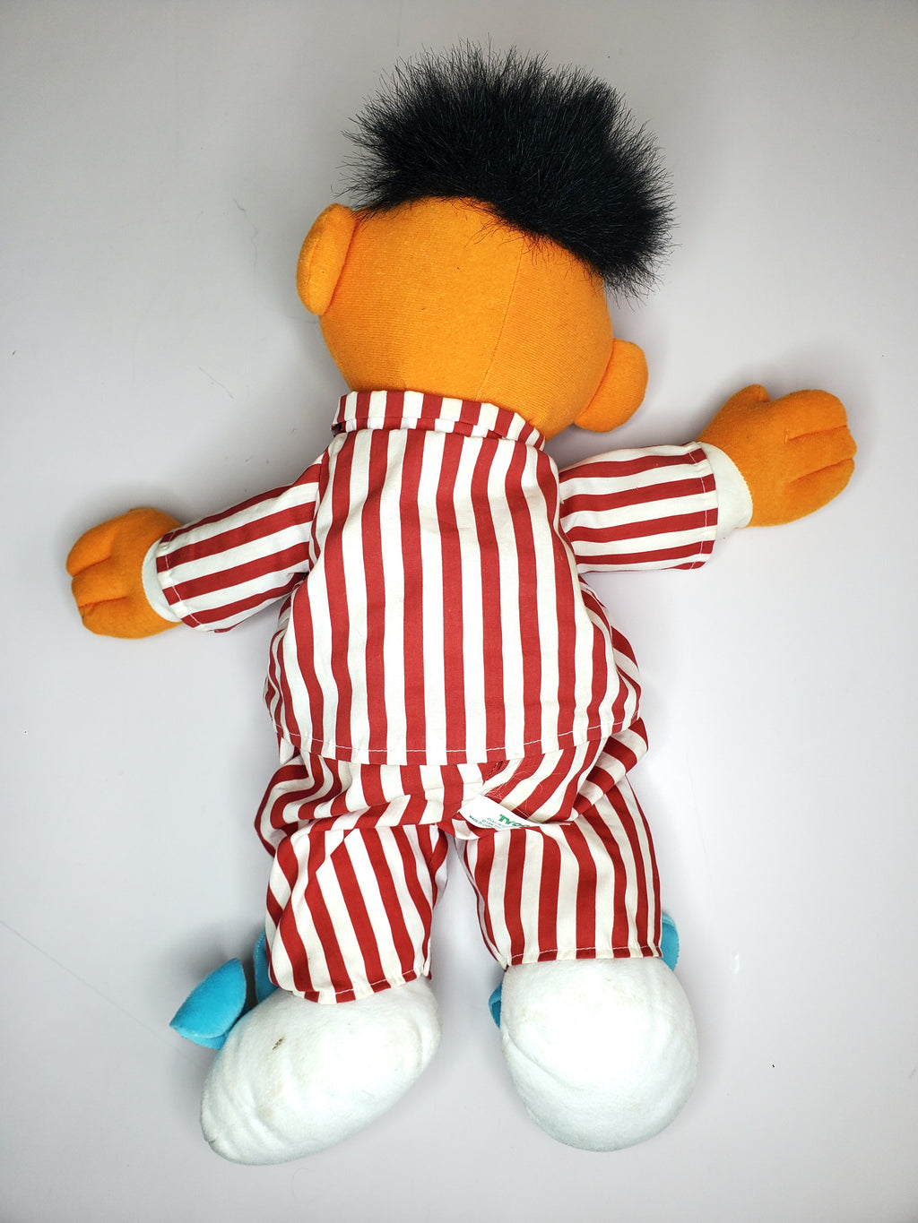 Vintage 1996 Tyco Sesame Street Ernie in Pajamas Large Plush 45-50cm Battery operated