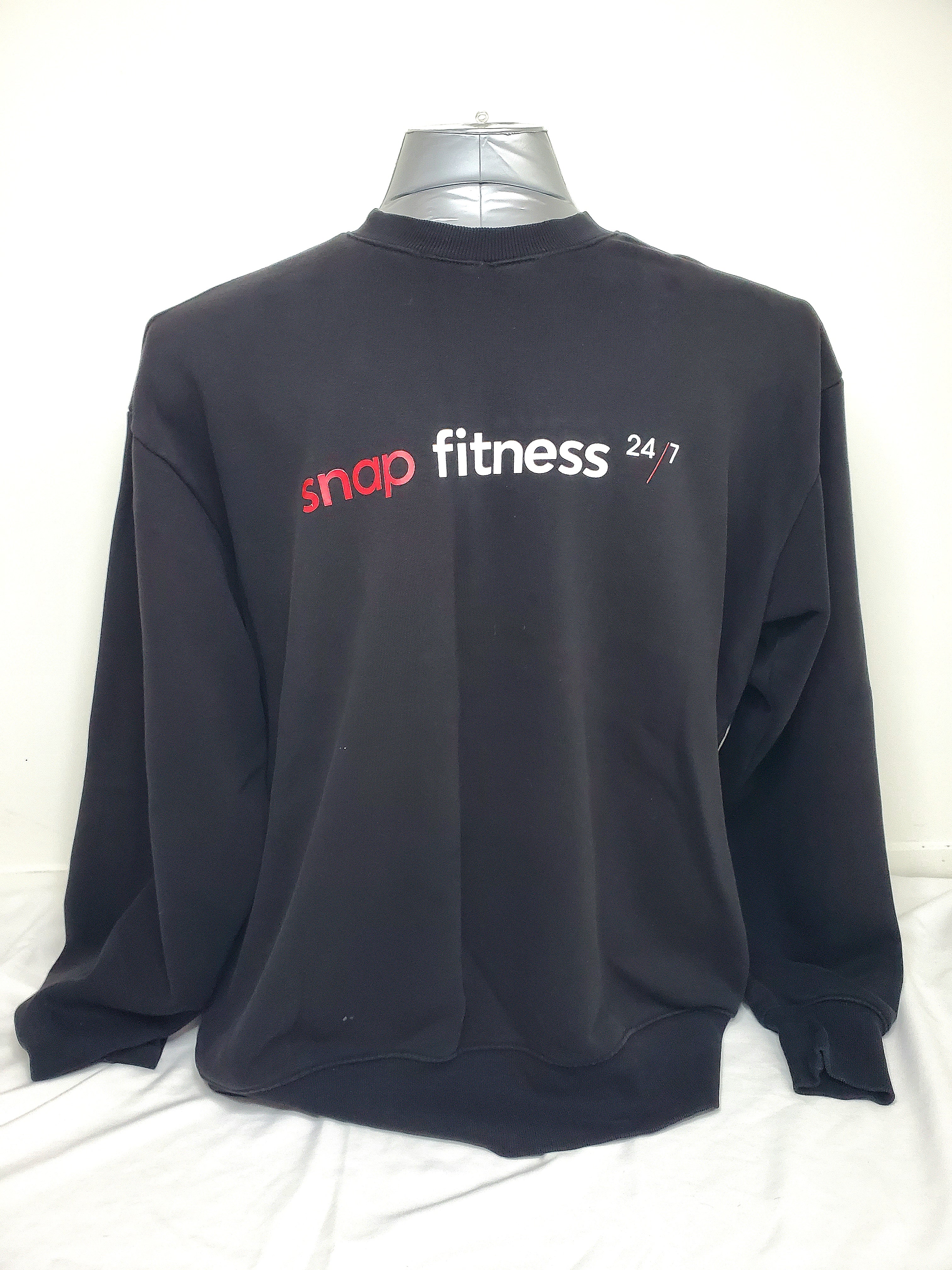 Ascolour Crewneck Jumper Snap Fitness (Size L)