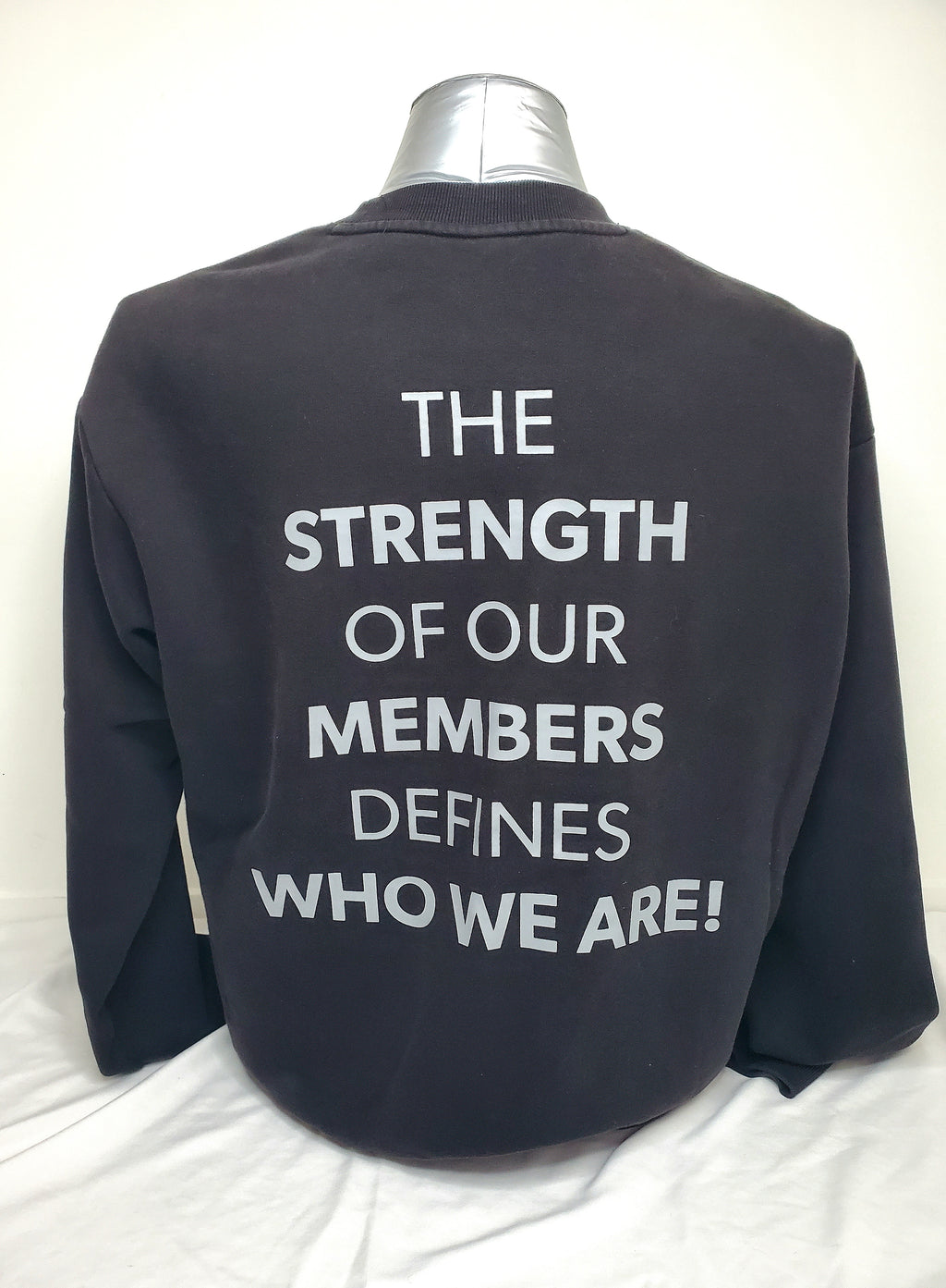 Ascolour Crewneck Jumper Snap Fitness (Size L)