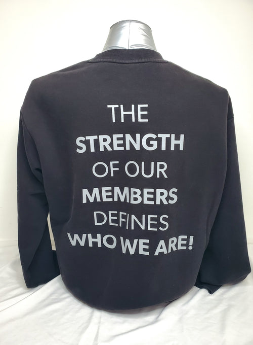 Ascolour Crewneck Jumper Snap Fitness (Size L)