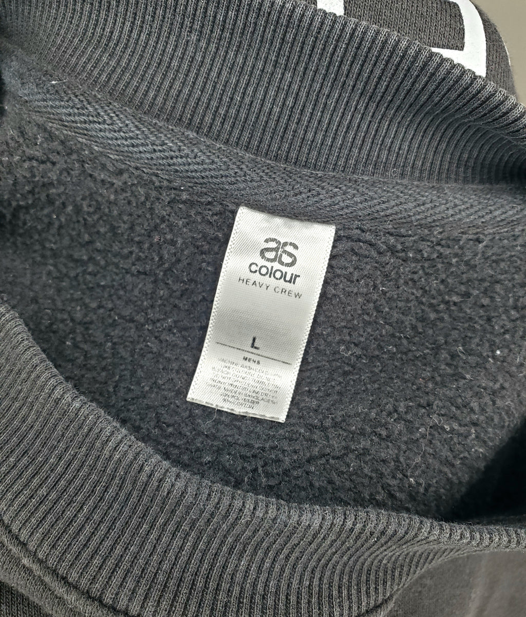 Ascolour Crewneck Jumper Snap Fitness (Size L)