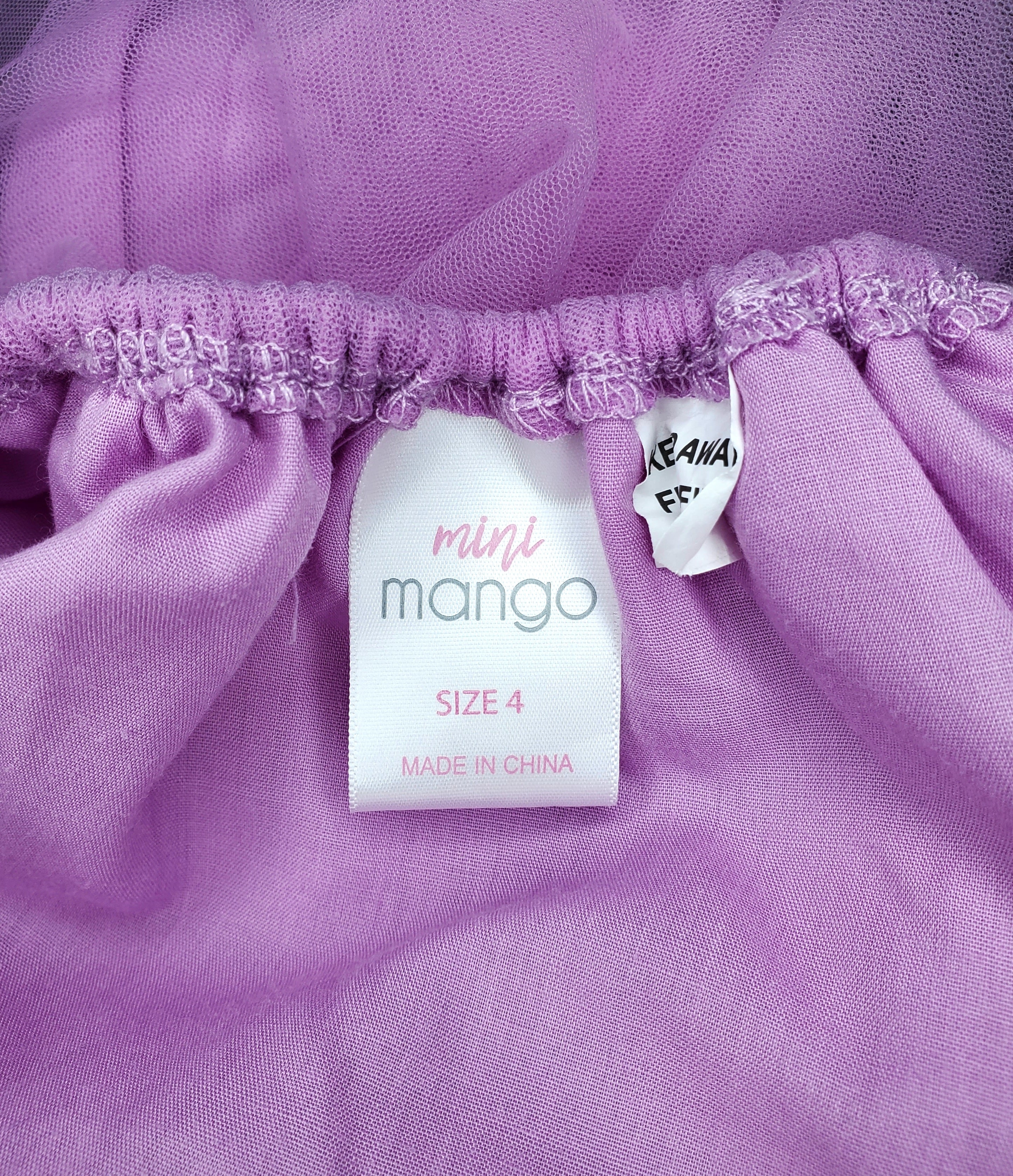 Mini Mango Tulle Dress (Size 4 years) Flaw