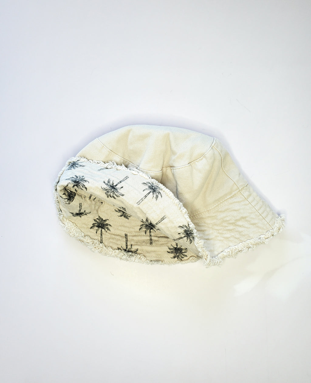 Cotton On Kids Palms Reversible Bucket Hat (Size 2-3 years)