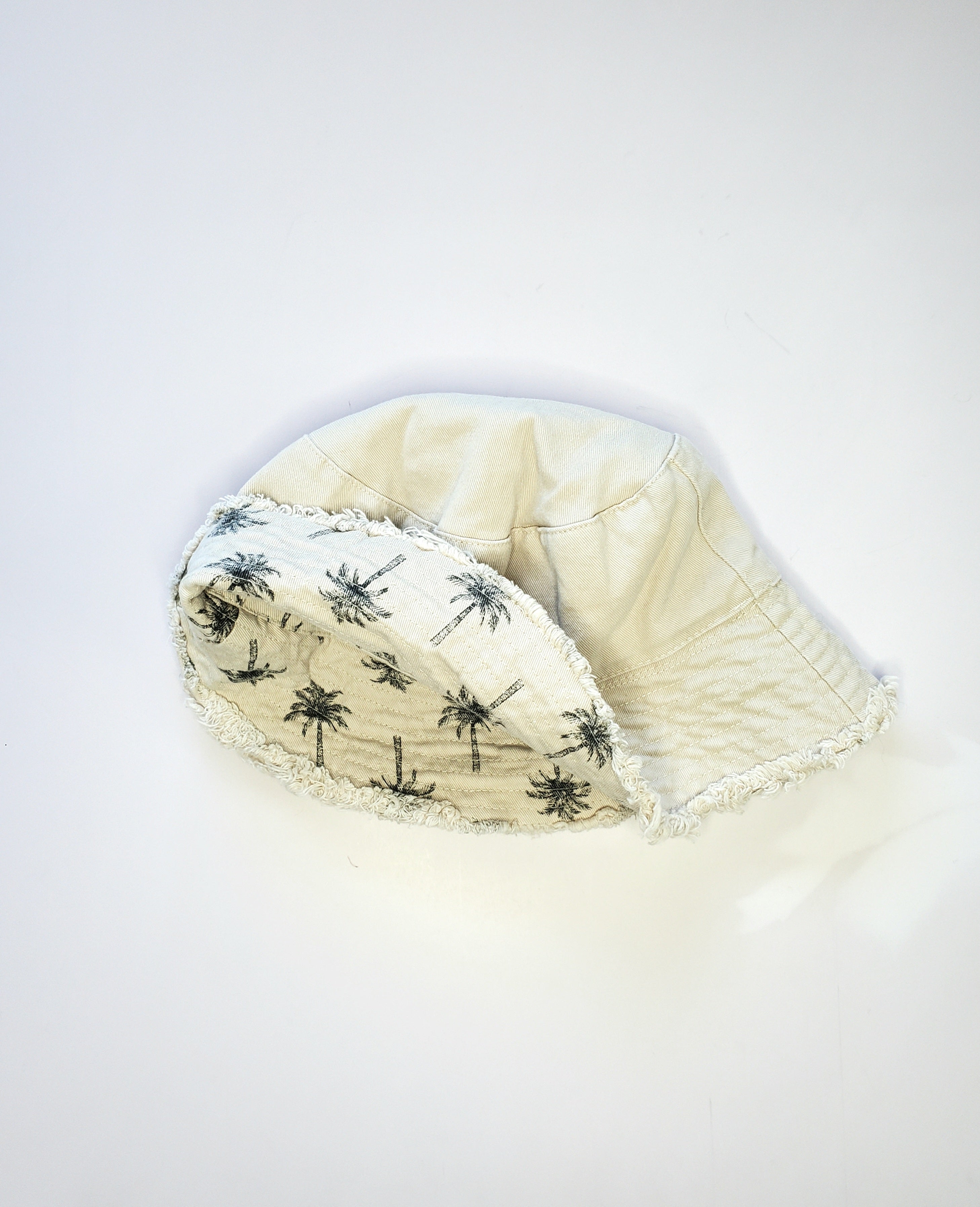 Cotton On Kids Palms Reversible Bucket Hat (Size 2-3 years)