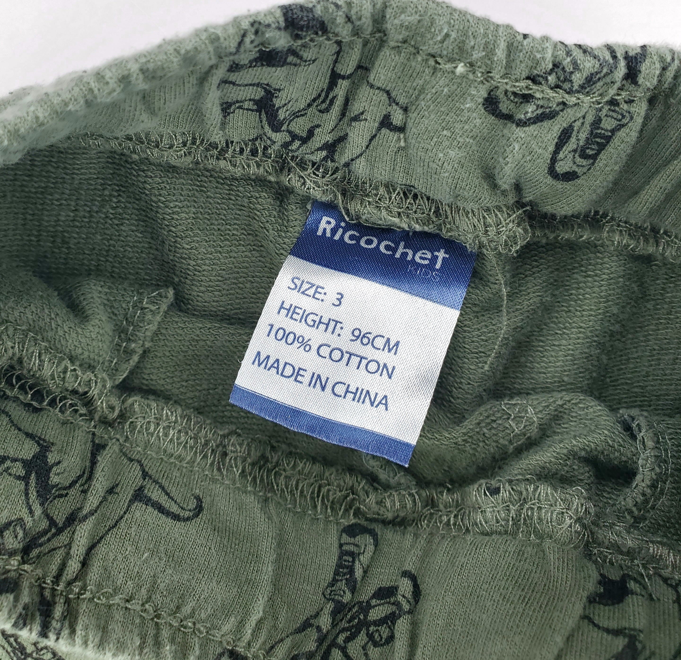 Ricochet Dino Shorts (Size 3 years)