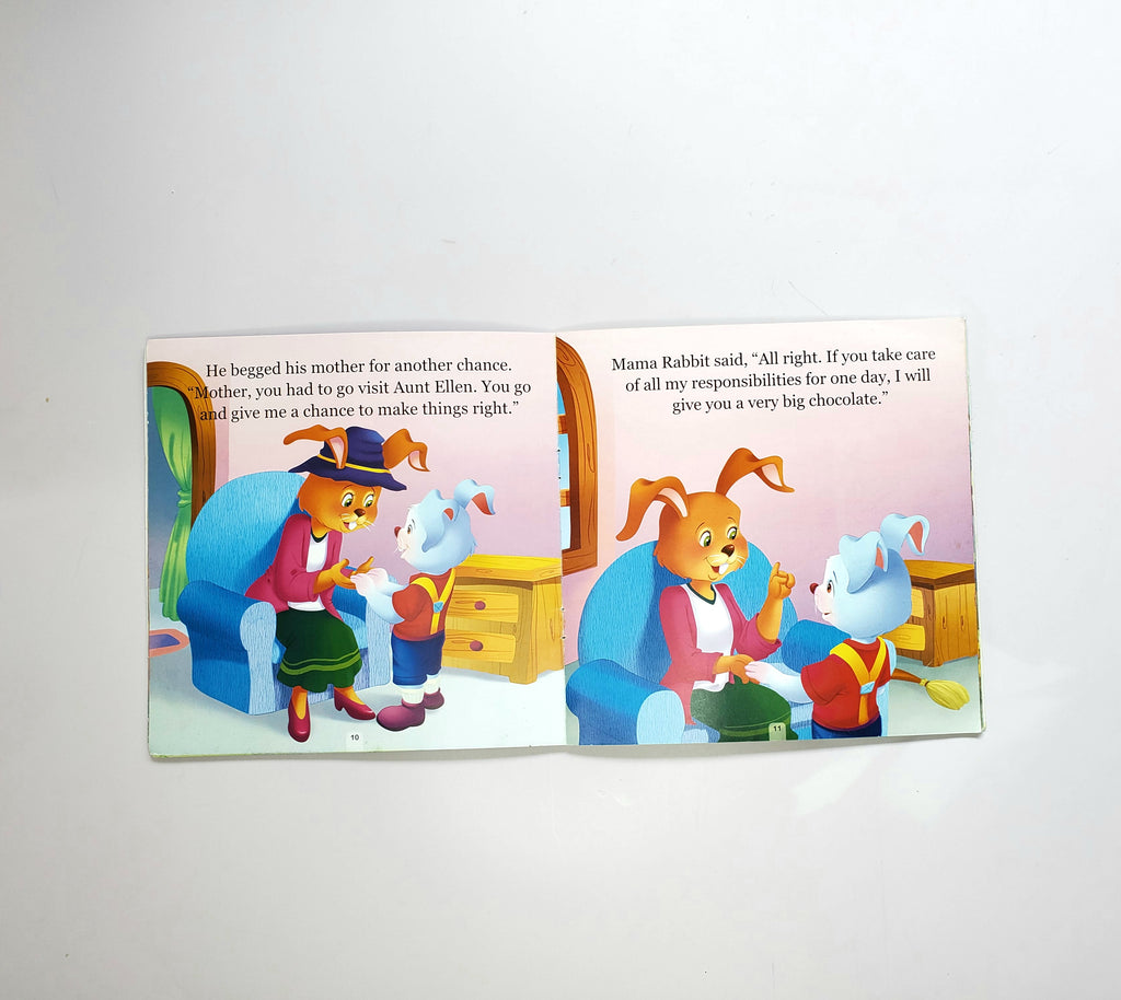 Robby Rabbit Learns to be Responsible Book (Softcover)