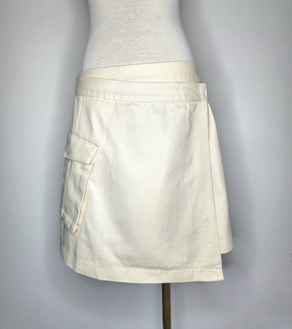 I Love Ugly Utility Wrap Skirt NEW (Size 12)