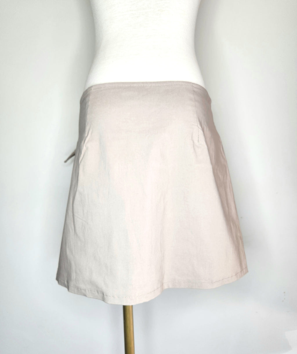 Glassons Y2K style Pleated Wrap Skirt NEW (Size 10)