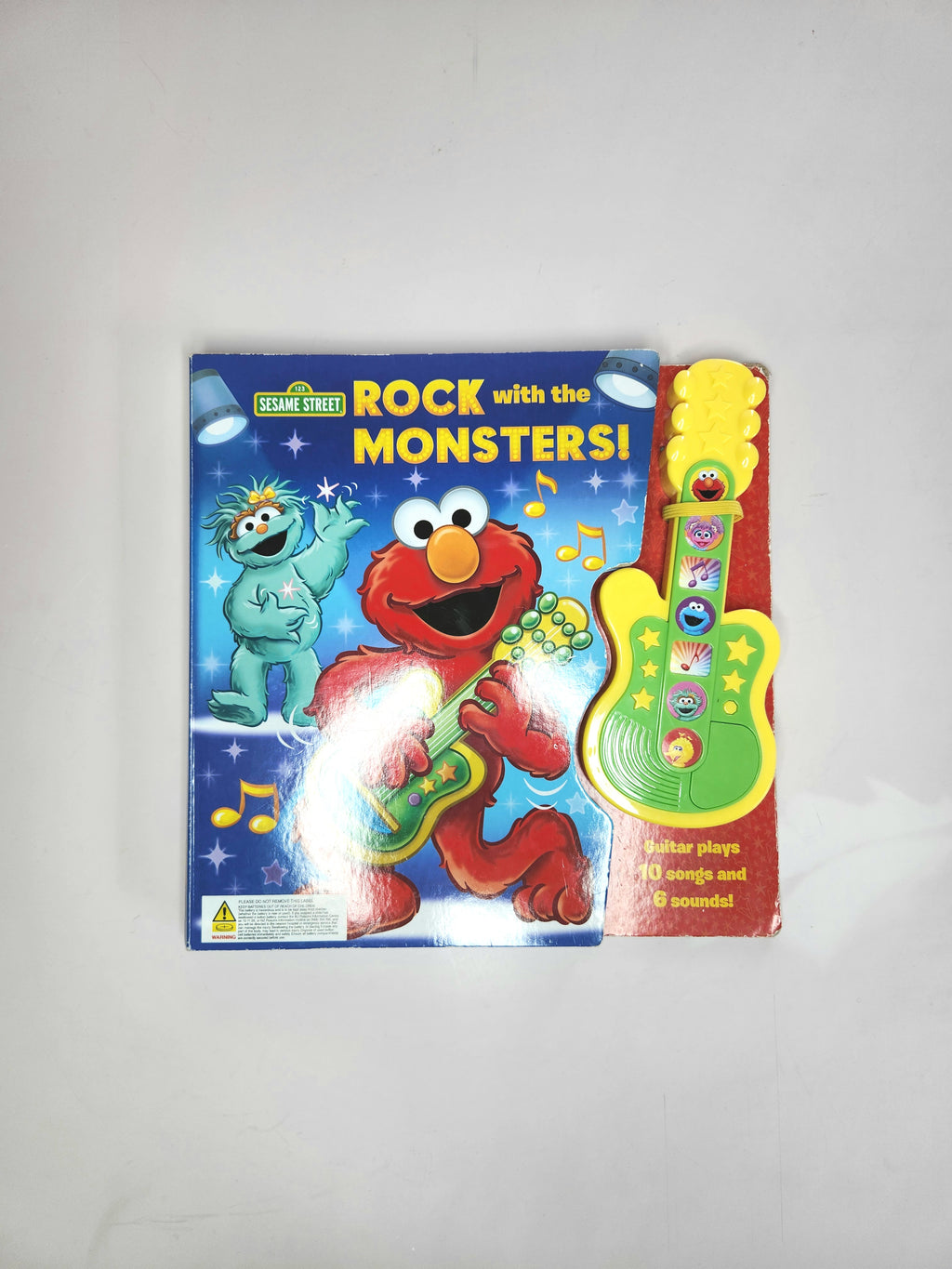 Sesame Street Rock with the Monsters Sound Book (Hardcover)