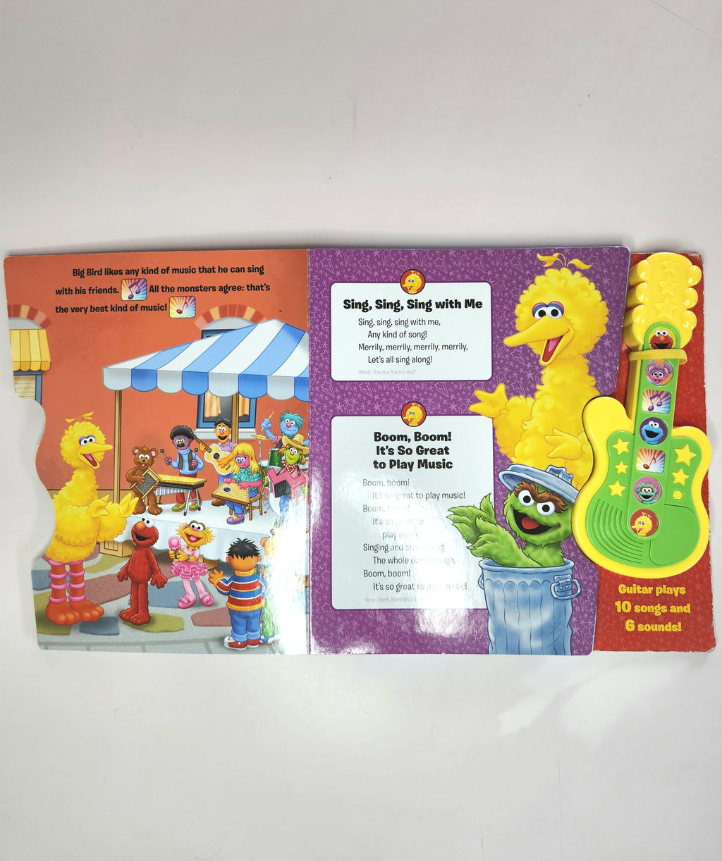 Sesame Street Rock with the Monsters Sound Book (Hardcover)