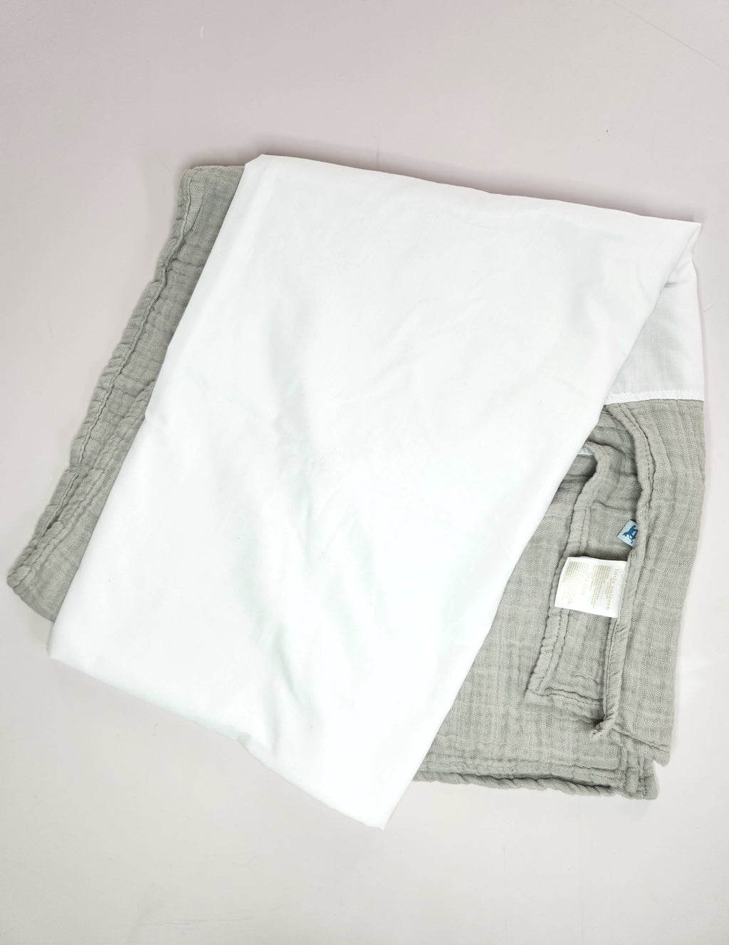 Little Unicorn Muslin Crib Skirt (1.3m x 69cm)