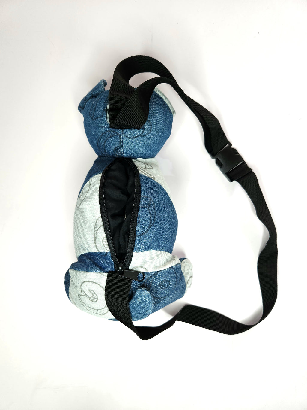 Zara Crossbody Bag - Denim Dog