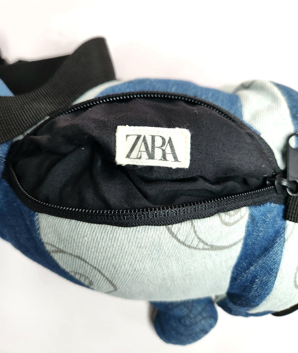 Zara Crossbody Bag - Denim Dog