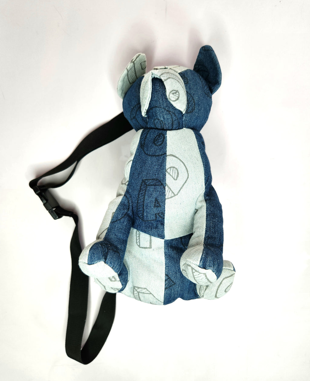 Zara Crossbody Bag - Denim Dog