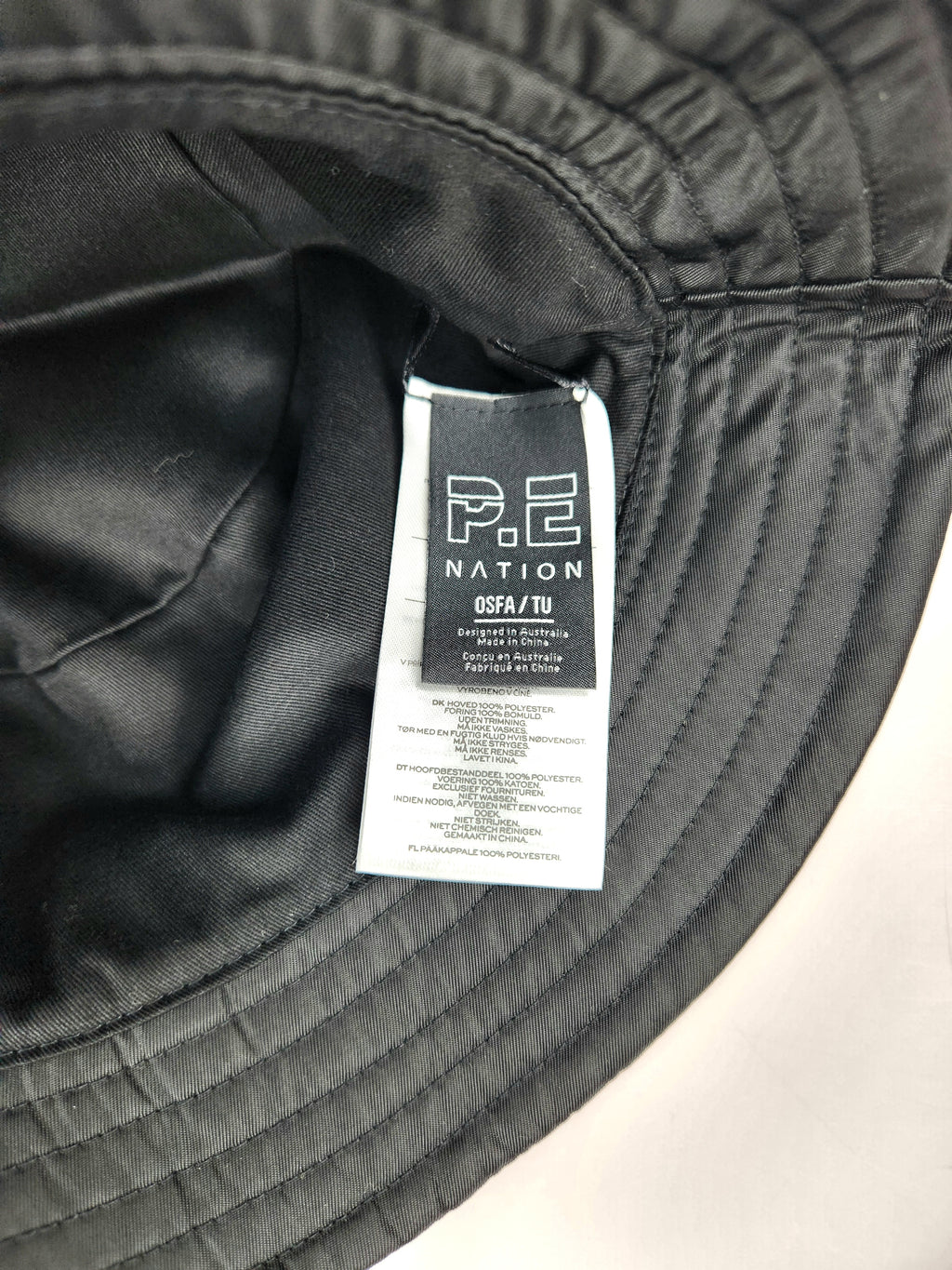PE Nation Bucket Hat NEW (one size)