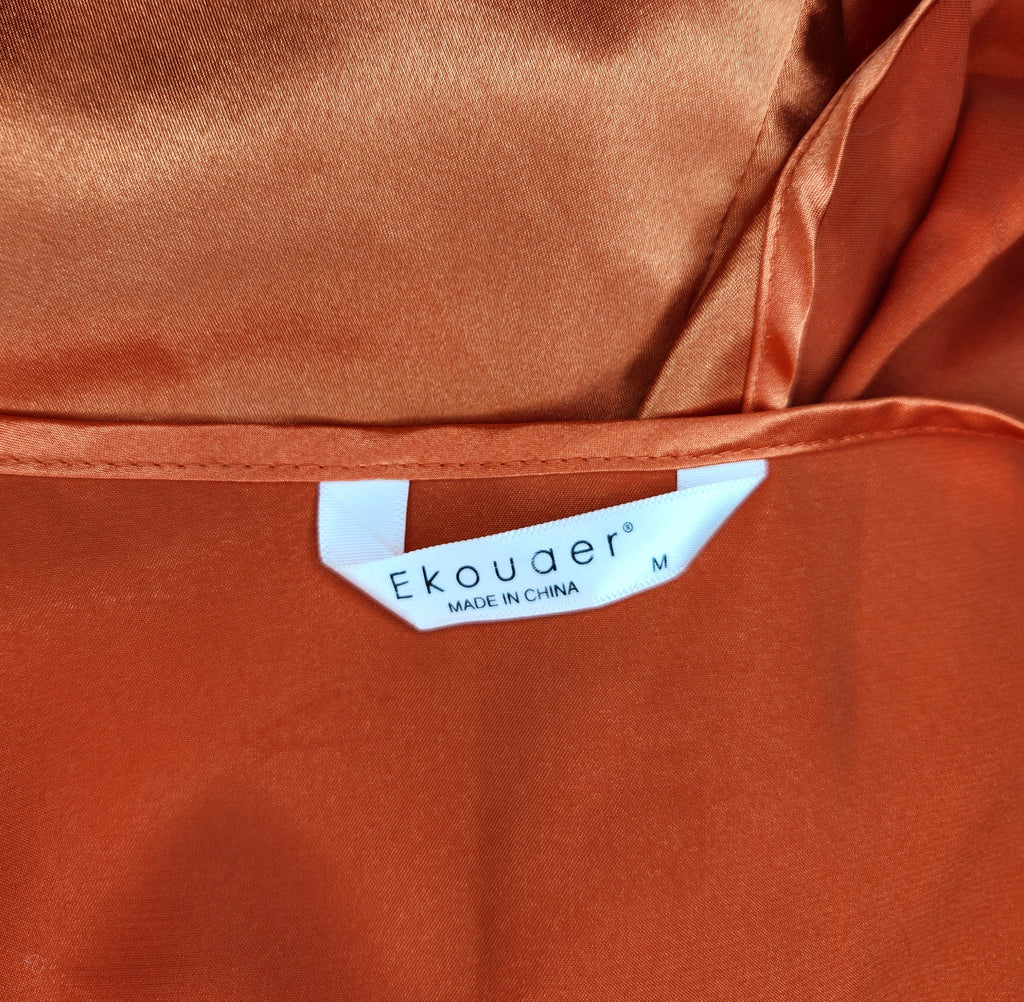 Ekouaer Satin style Lounge Robe (Size 10)