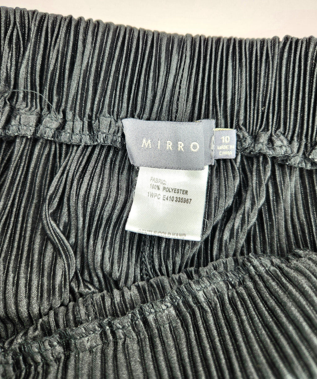 Mirrou Wide Leg Ribbed Pants (Size 10)
