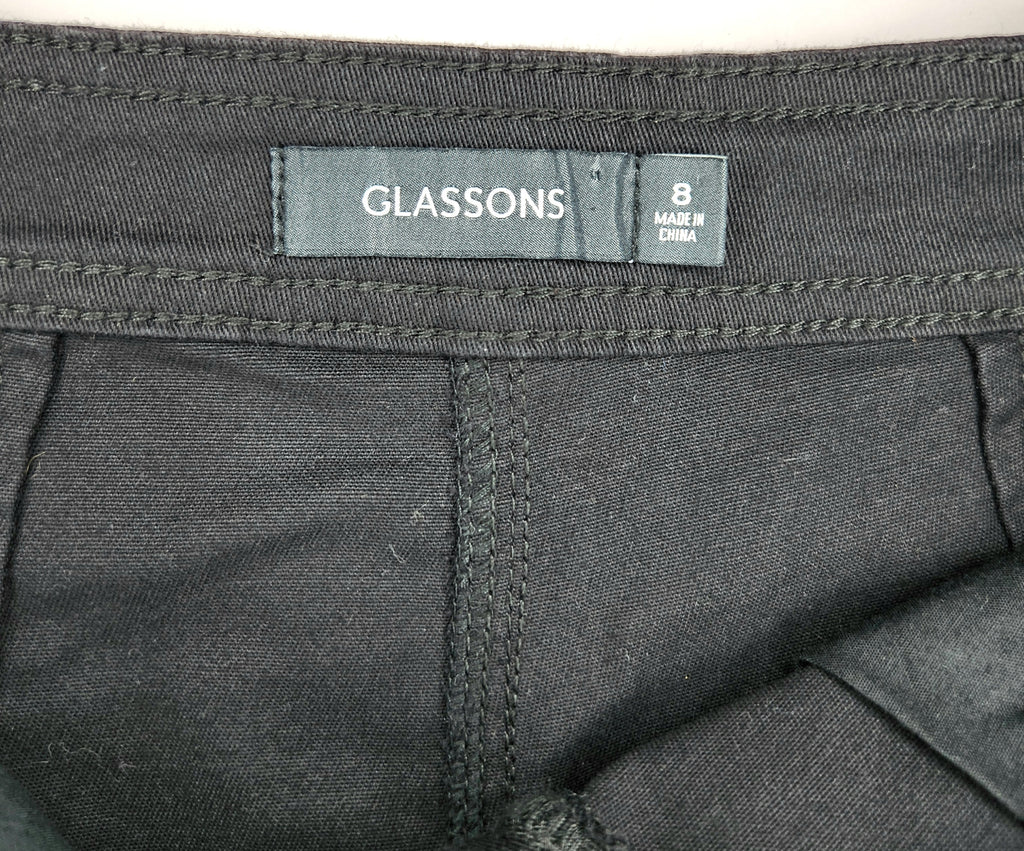Glassons Wide Flare Jeans (Size 8)