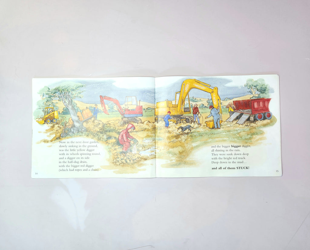 The Little Yellow Digger Book (Softcover)
