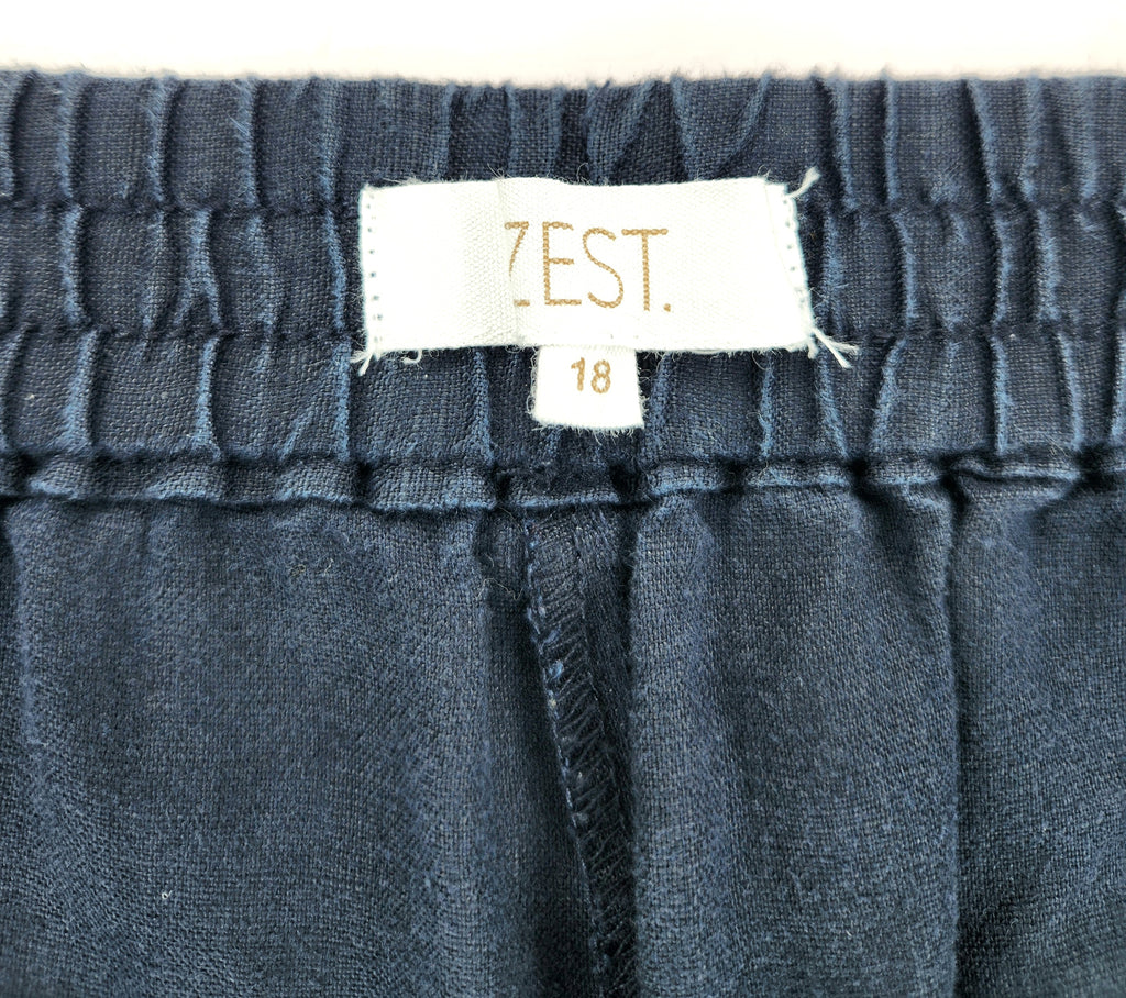 Zest 100% Linen Shorts (Size 18)