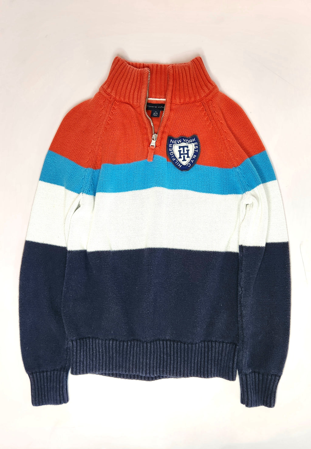 Tommy Hilfiger Half Zip Jumper (Size 8-10 years)