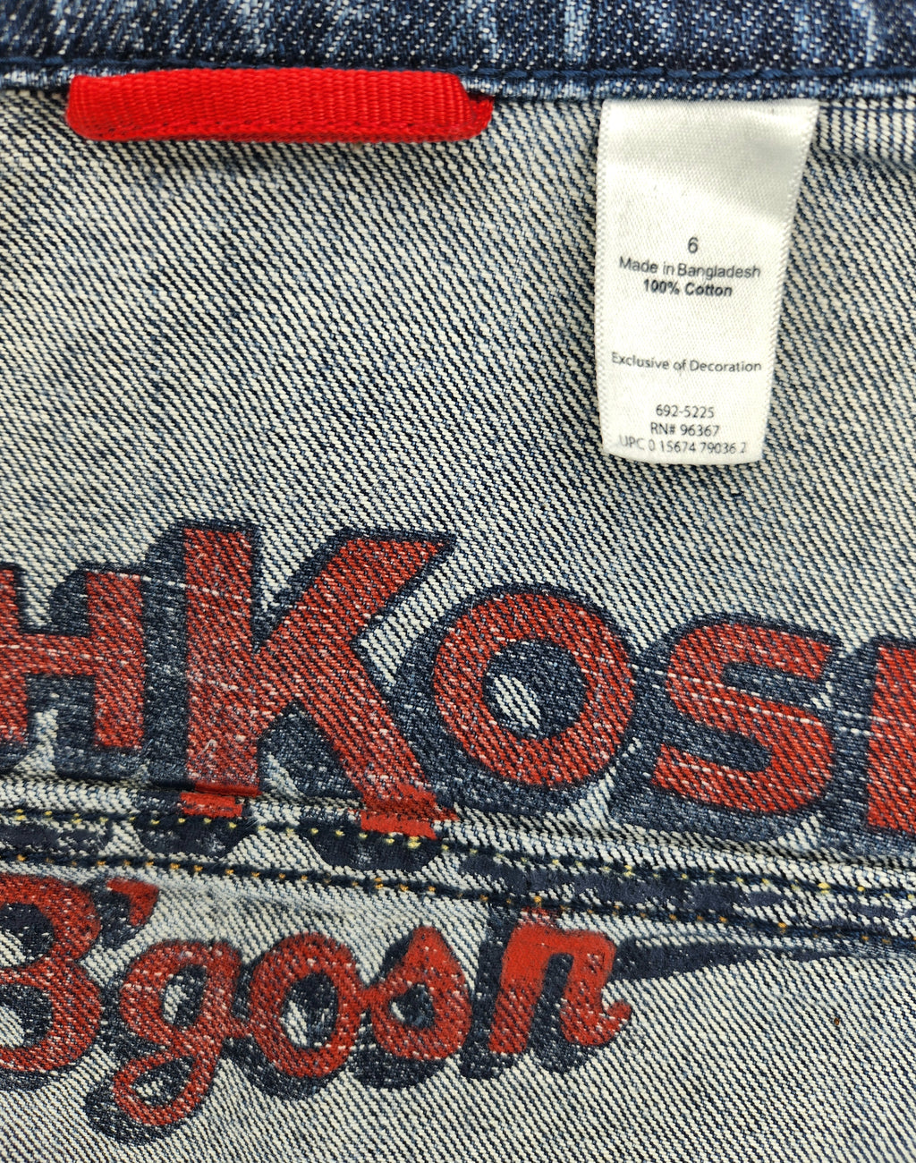 Oshkosh B'gosh Denim Jacket (Size 6 years)