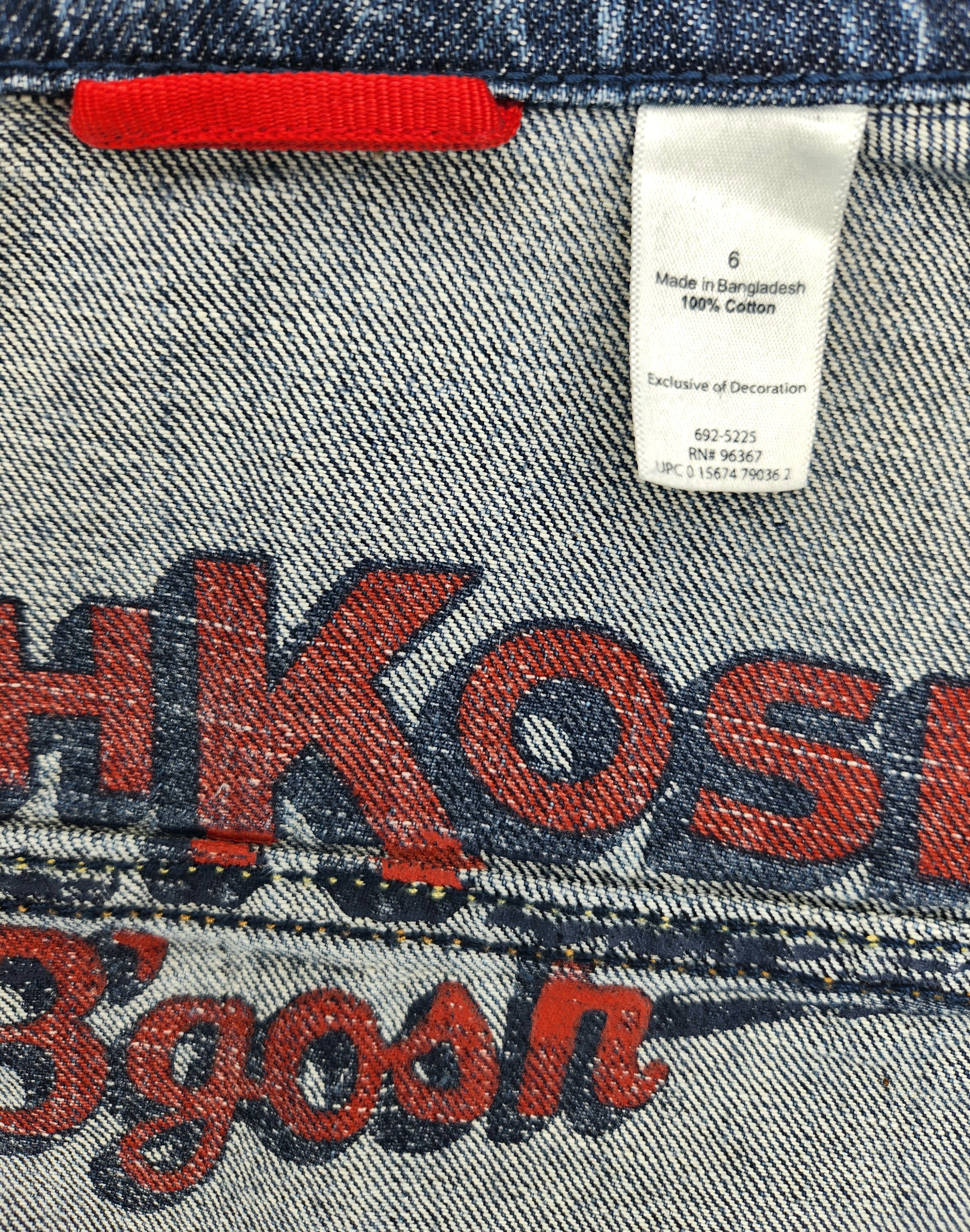 Oshkosh B'gosh Denim Jacket (Size 6 years)