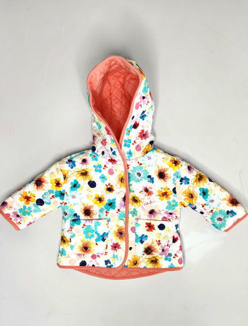 Baker by Ted Baker Reversible Quilted Jacket (Size 3-6m)