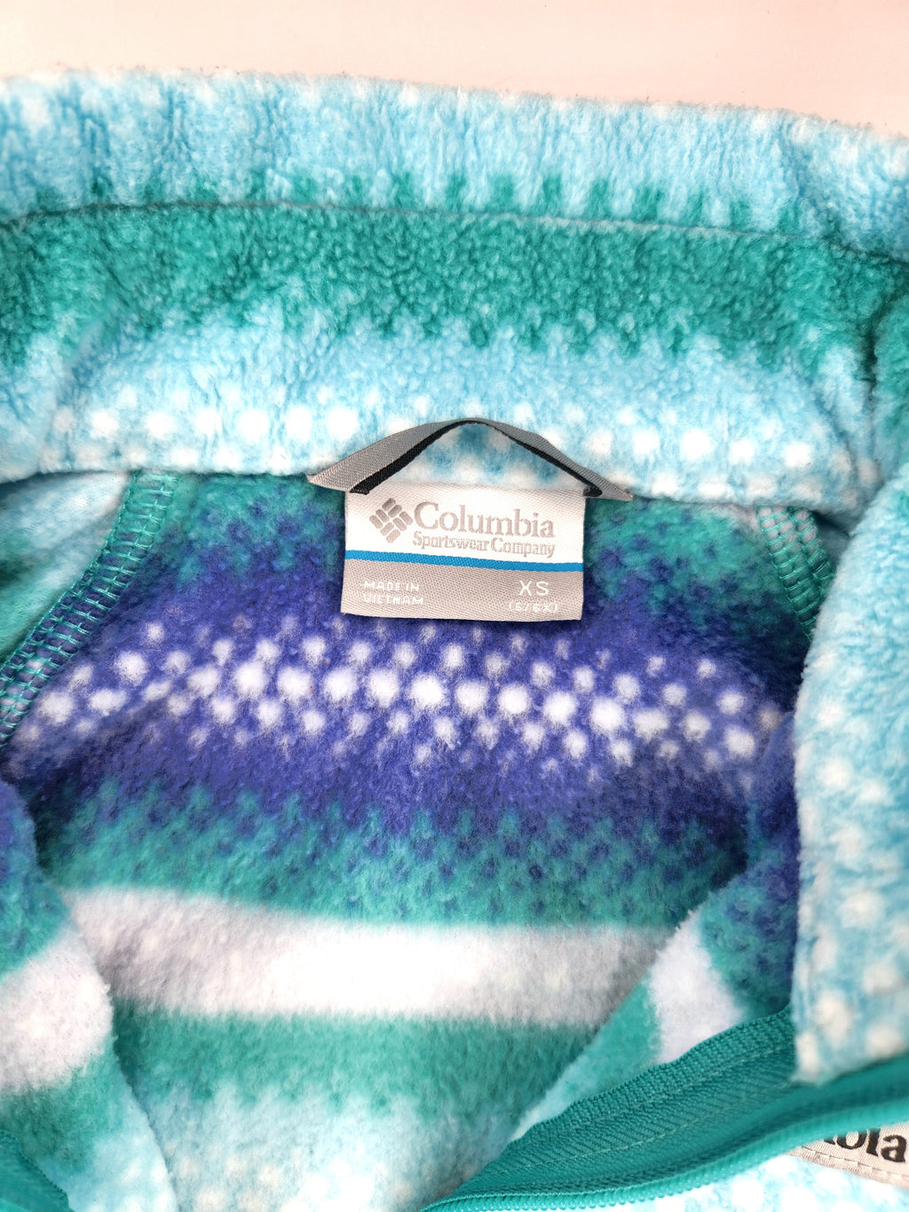 Columbia Full Zip Fleece Jumper (Size 6 years)