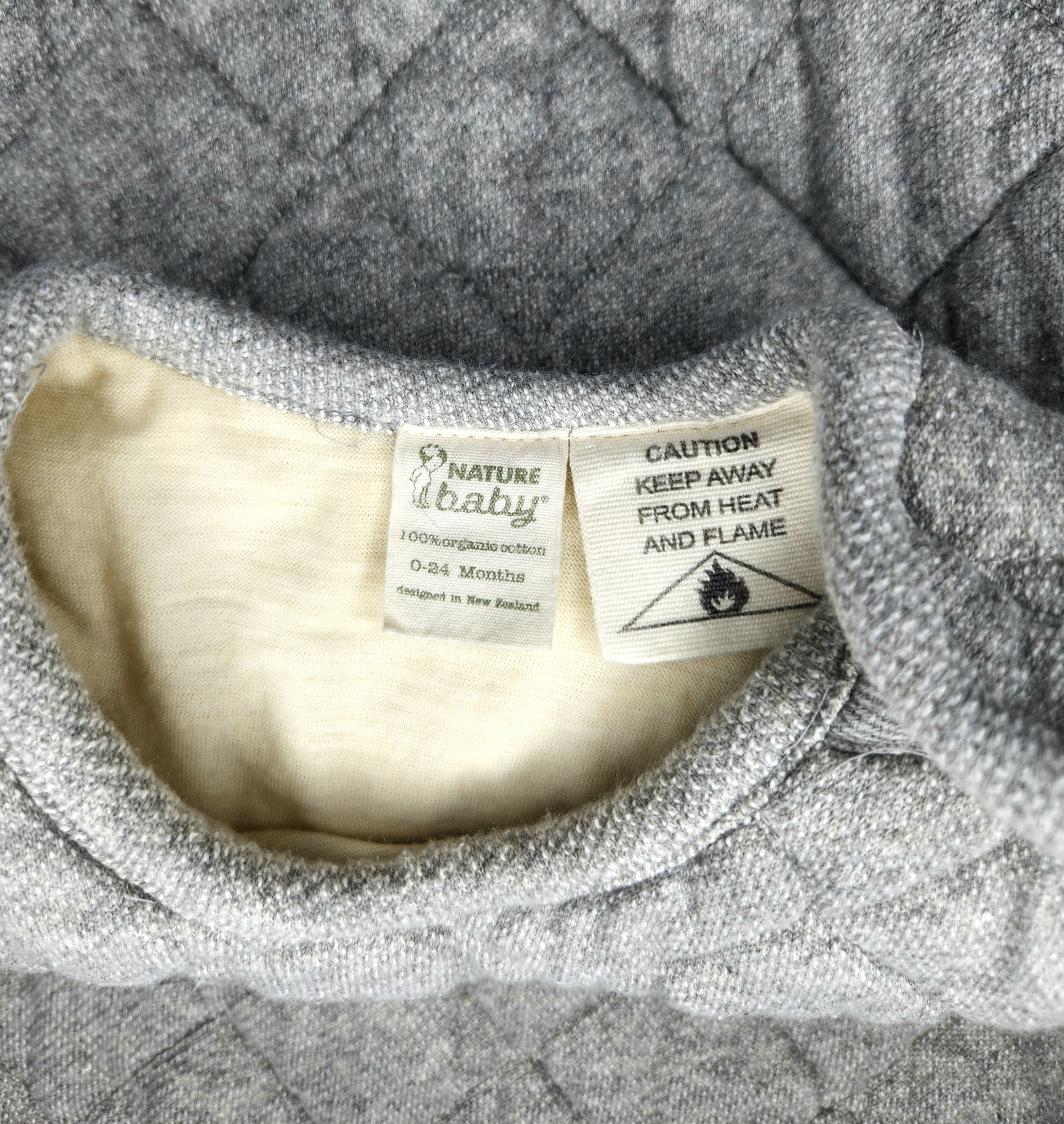 Nature Baby Organic Cotton Sleeping Bag TOG 3.5 (0-24m)