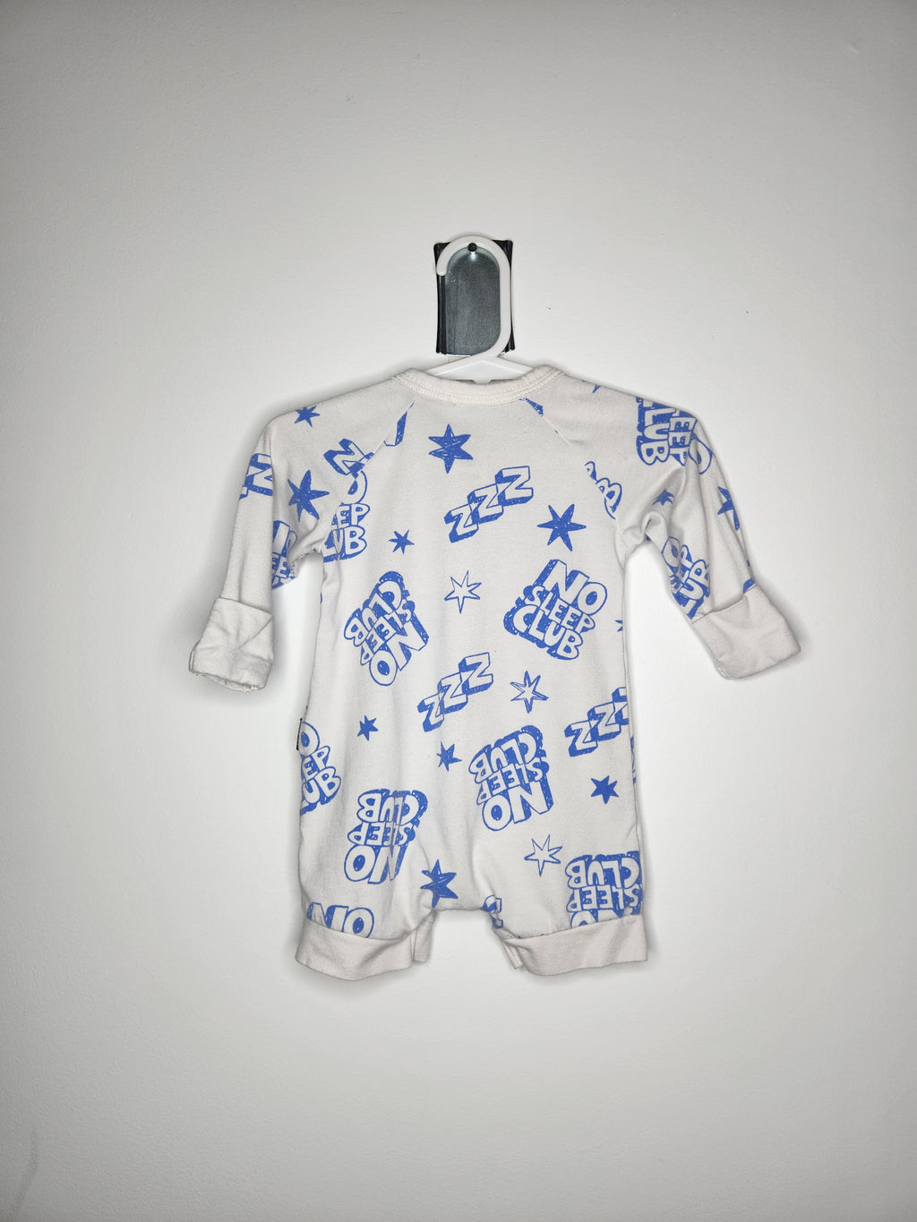 Bonds No Sleep Club Wondersuit Romper (Size 0-3m)