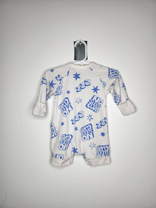 Bonds No Sleep Club Wondersuit Romper (Size 0-3m)