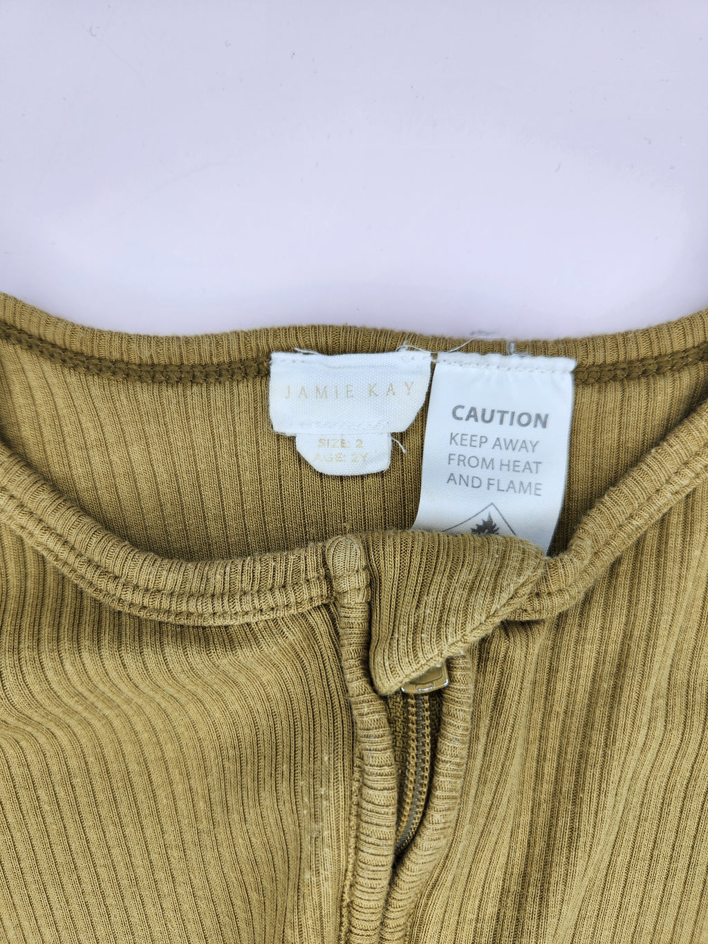 Jamie Kay Full Zip Bodysuit (Size 2 years)