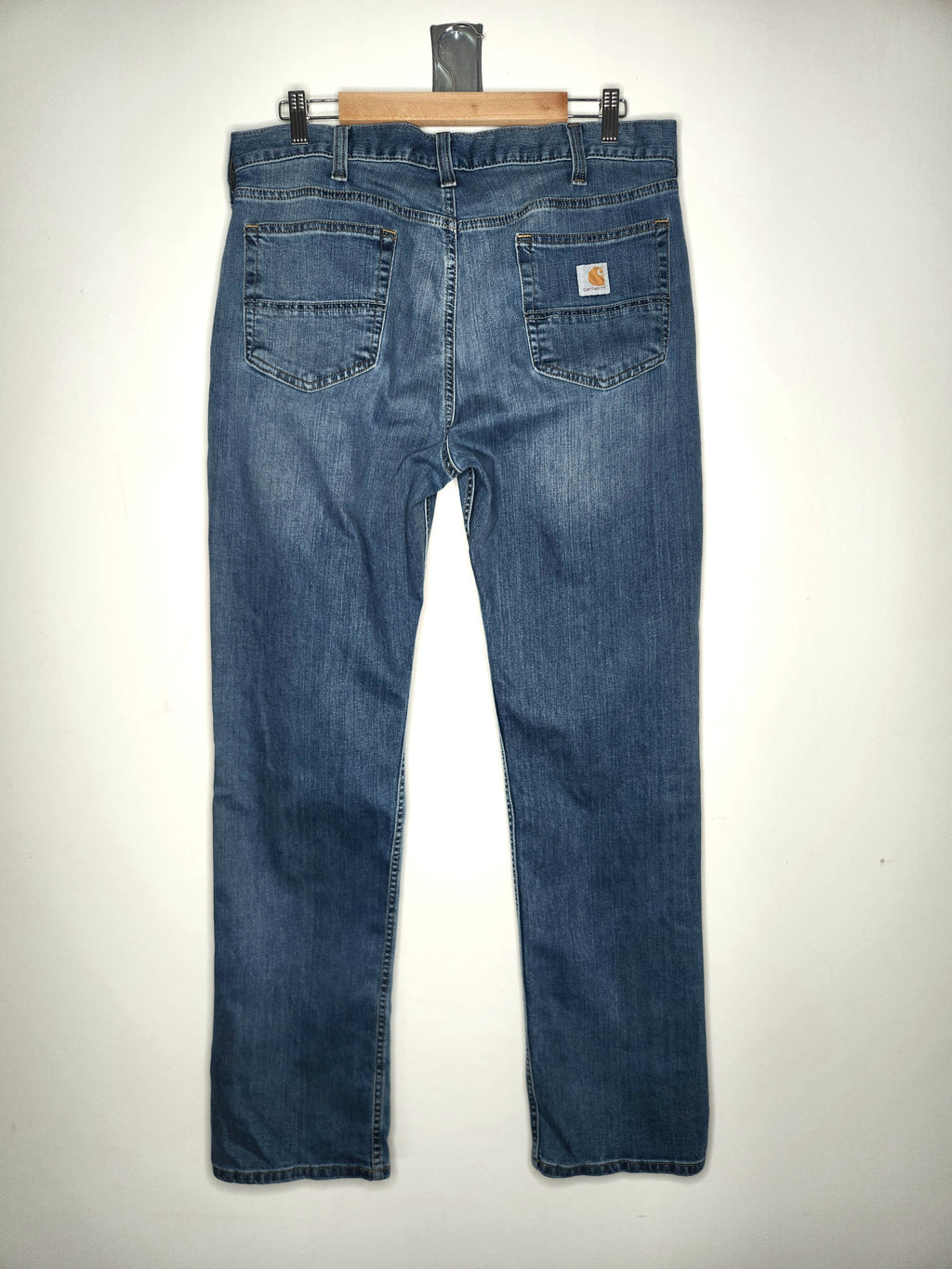 Carhartt Denim Relaxed Fit Carpenter Jeans 36x34 (Size XL)