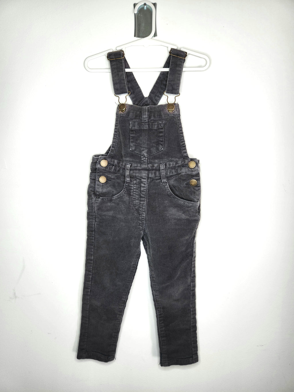 Jaime Kay Cord Overalls (Size 2 years)