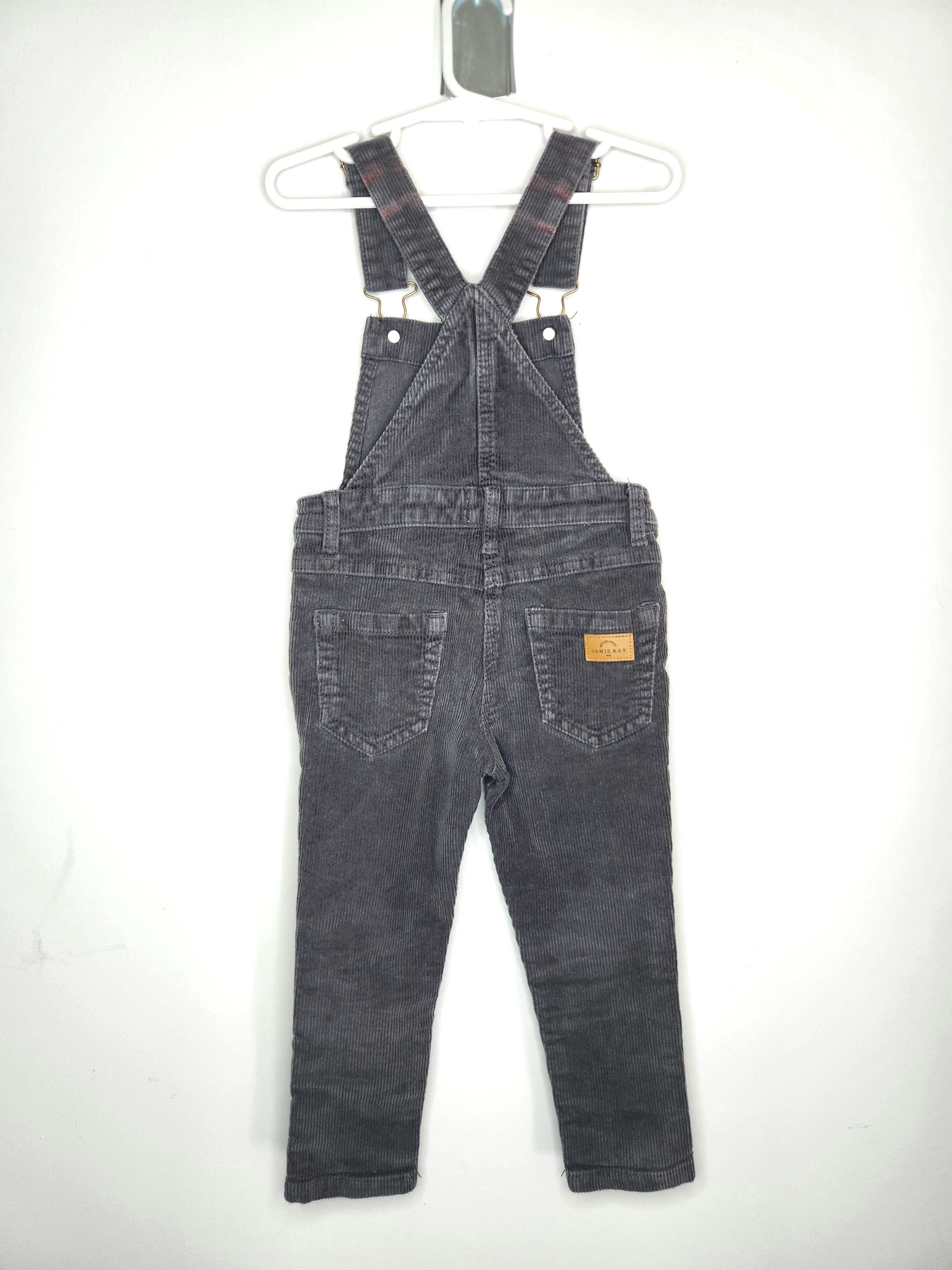 Jaime Kay Cord Overalls (Size 2 years)