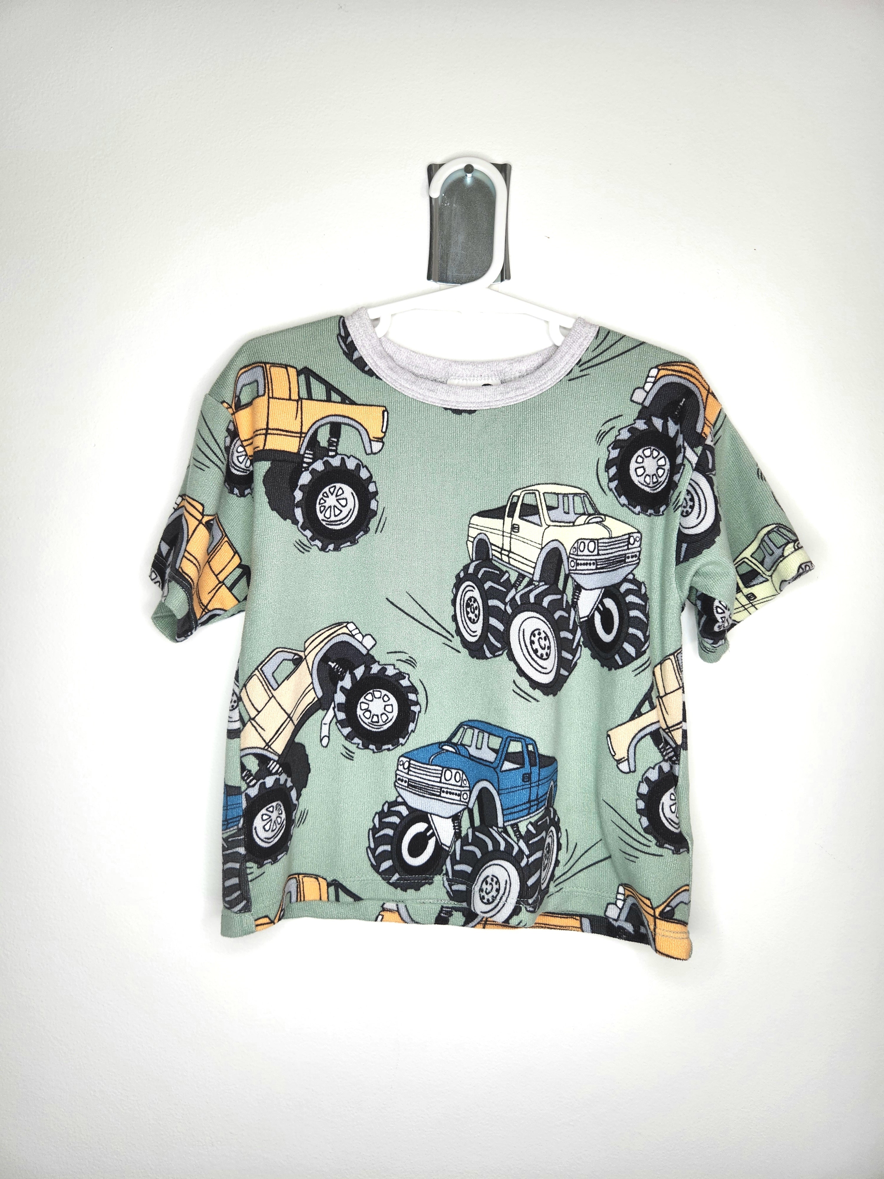 Cotton on Kids Monster Truck Pajama Set (Size 2 years)