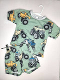 Cotton on Kids Monster Truck Pajama Set (Size 2 years)