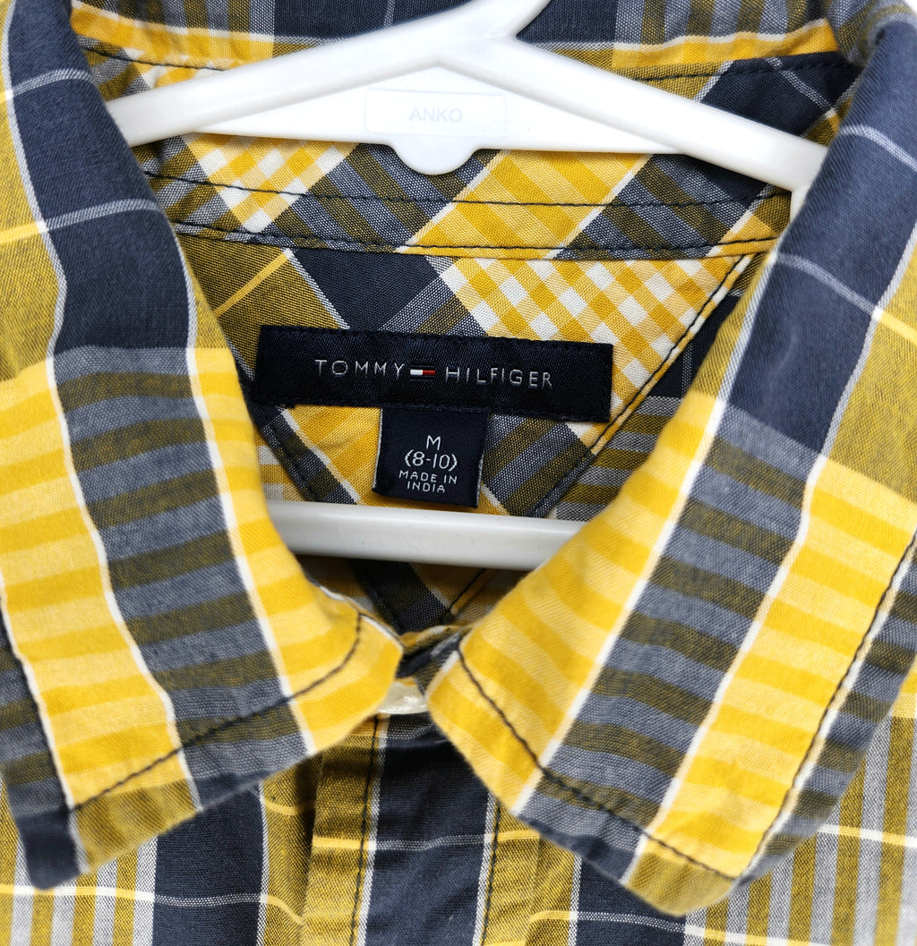 Tommy Hilfiger Checkered Collared Shirt (Size 8-10 years)