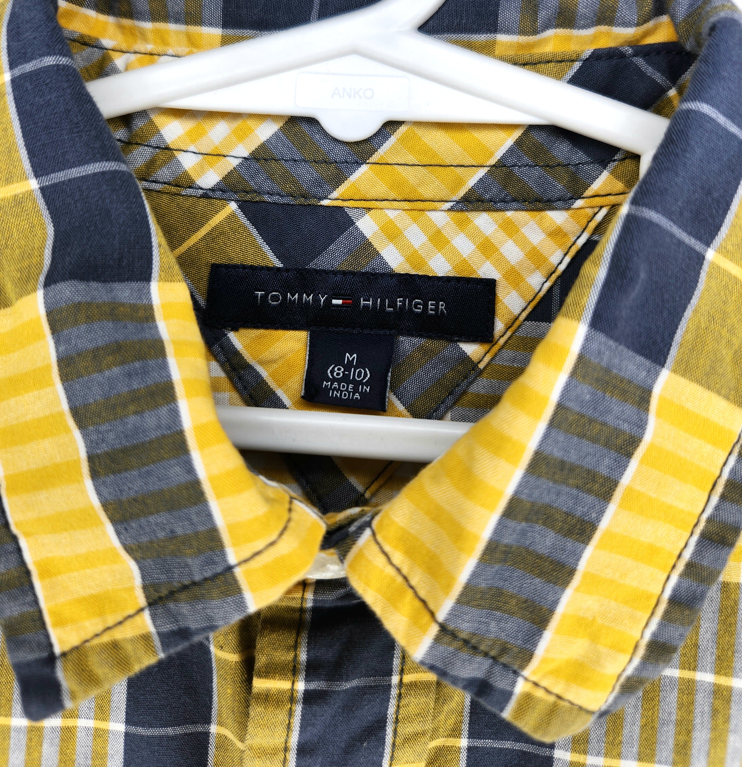 Tommy Hilfiger Checkered Collared Shirt (Size 8-10 years)
