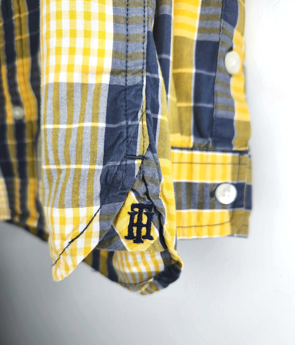 Tommy Hilfiger Checkered Collared Shirt (Size 8-10 years)