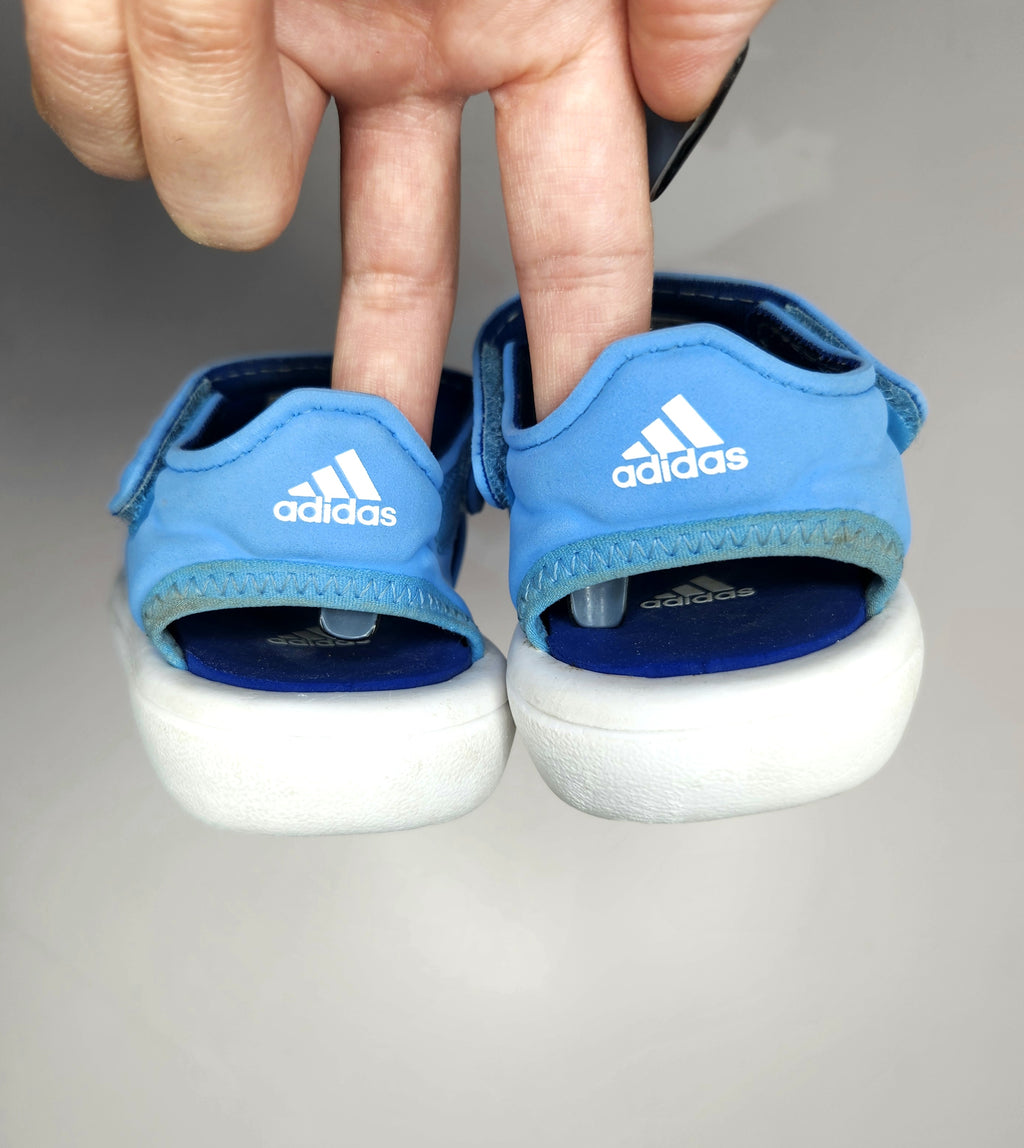 Adidas Lightweight Velcro Strap Sandals (Size US 5C)