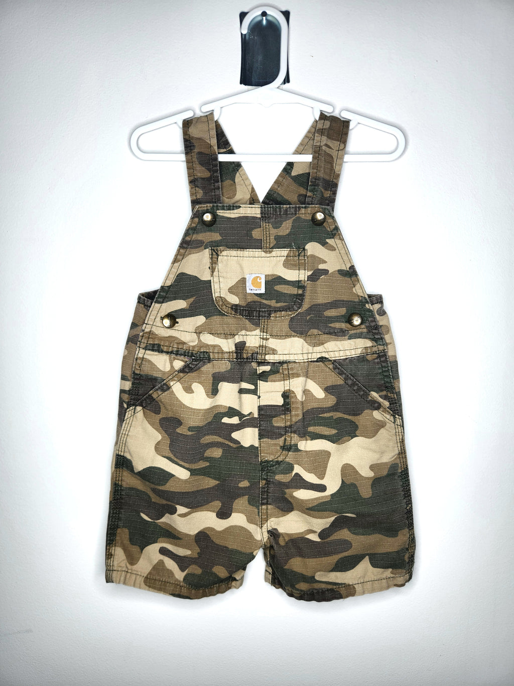 Carhartt Camouflage Shortalls (Size 2 years)