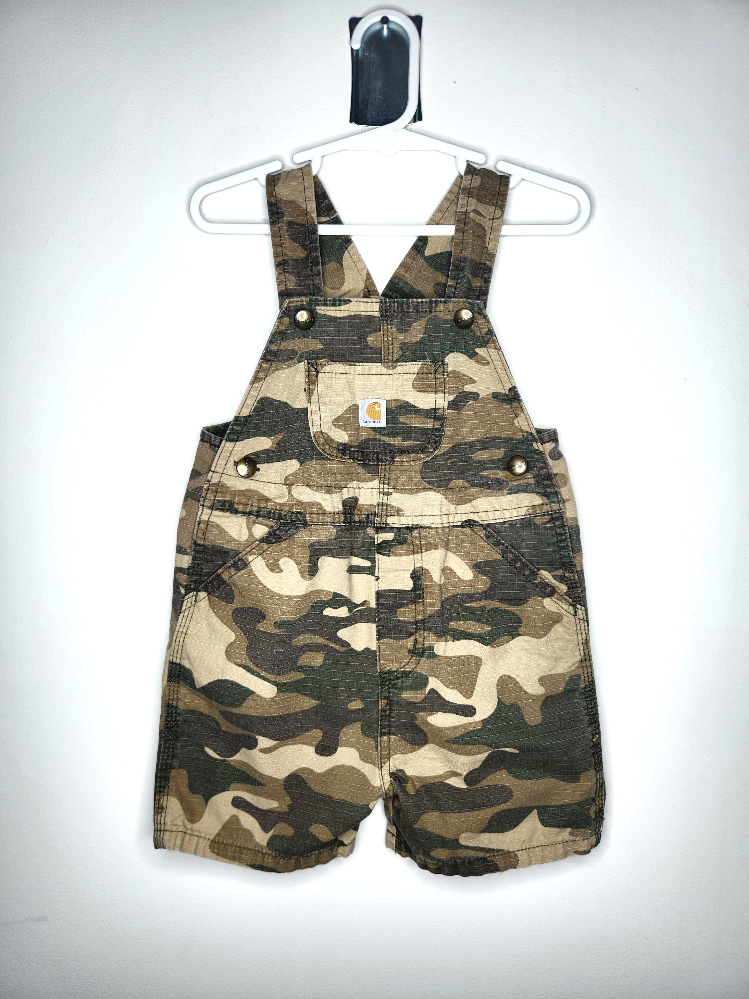 Carhartt Camouflage Shortalls (Size 2 years)
